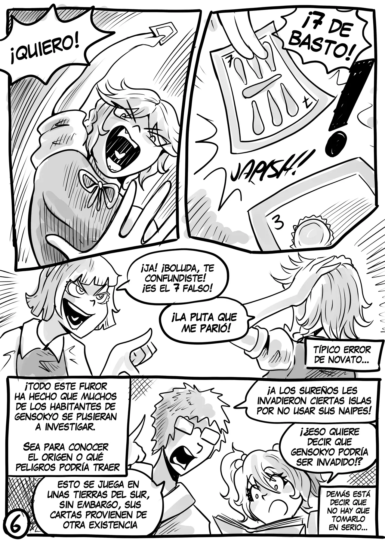 Touhou TRUCO! page 7 full