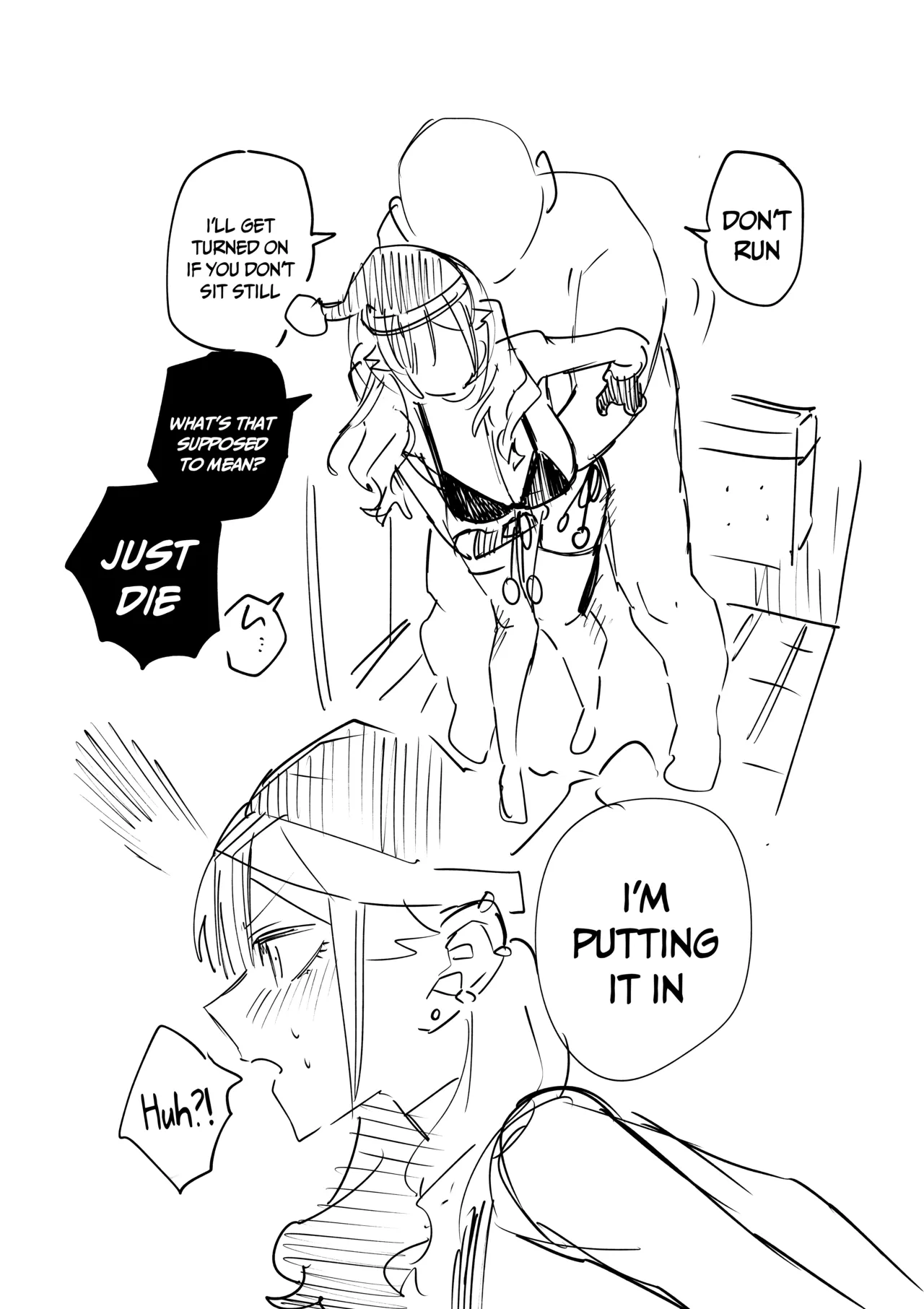 Nude Diffs and Pervy Christmas Storyboard page 6 full