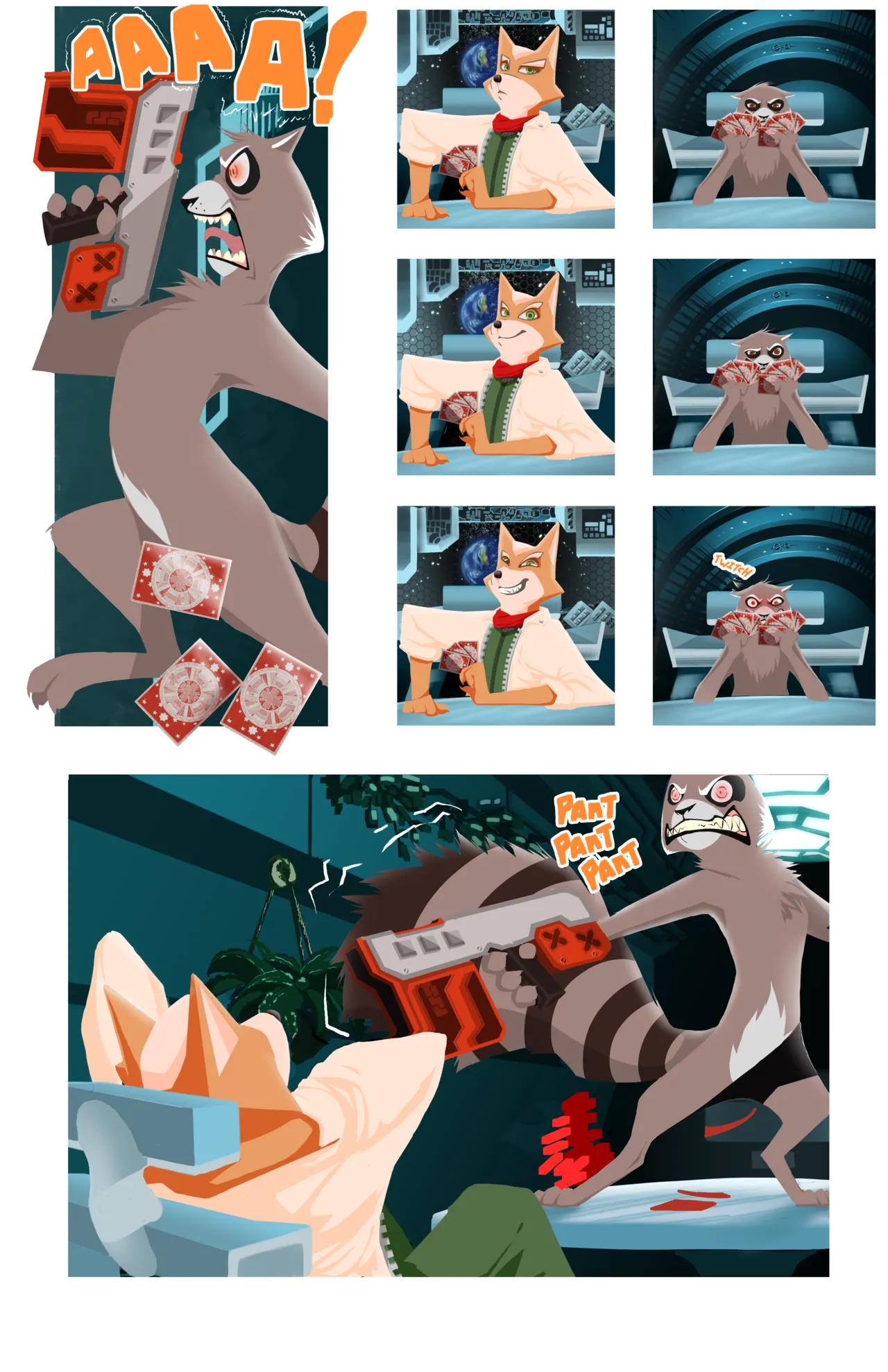 Portal Comic Part 1: A Lie of Cake page 1 full