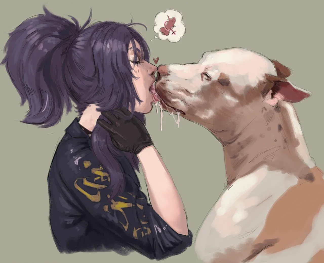 Women and Furries Kissing Animals page 10 full