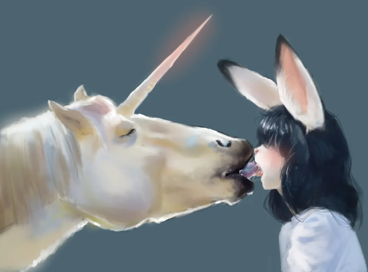 Women and Furries Kissing Animals page 3 full