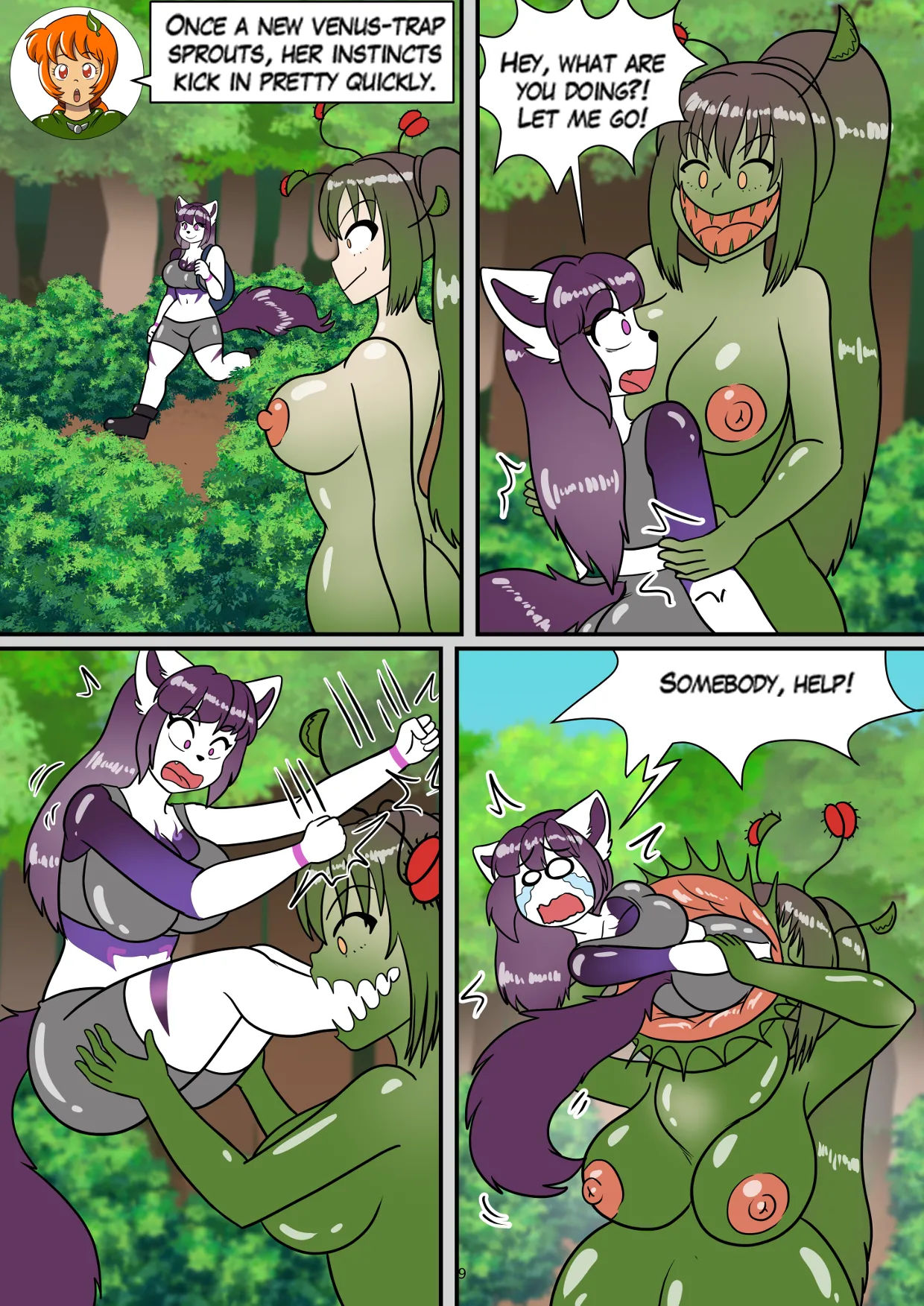 Willow's Guide to Carnivorous Plantgirls Vol. 2: Venus-Traps page 10 full