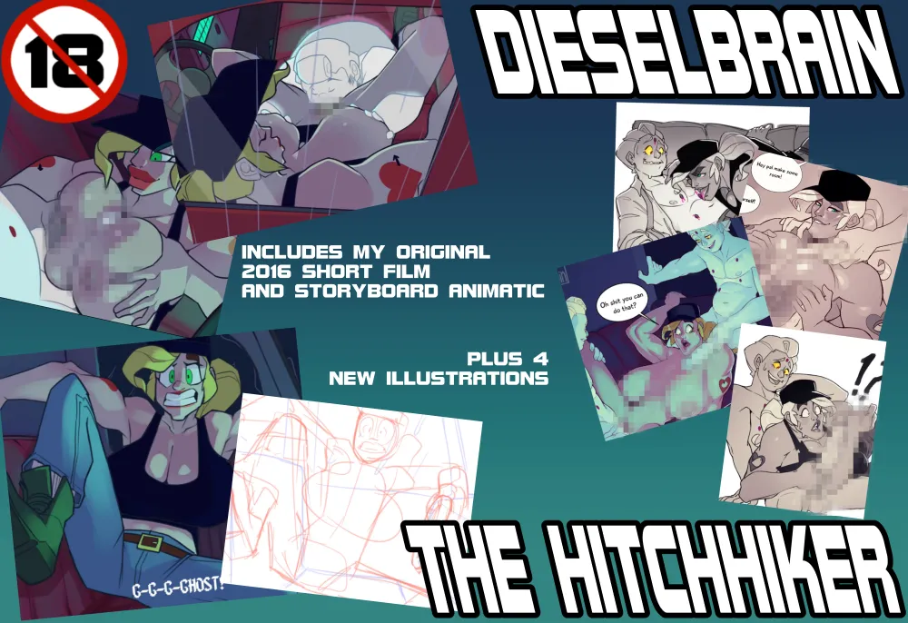 The Hitchhiker - art pack page 1 full