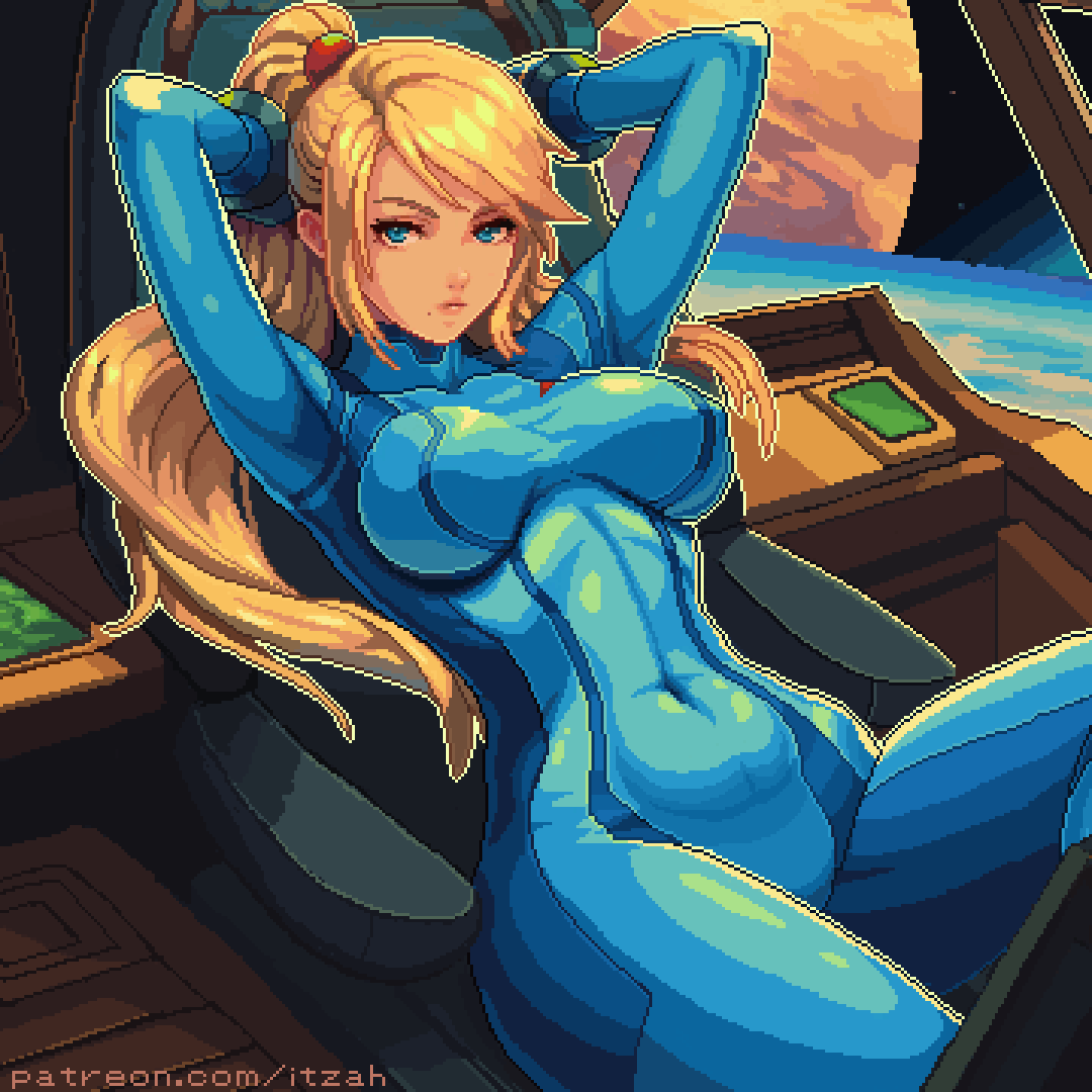 Samus Aran. Animated wallpaper. page 2 full