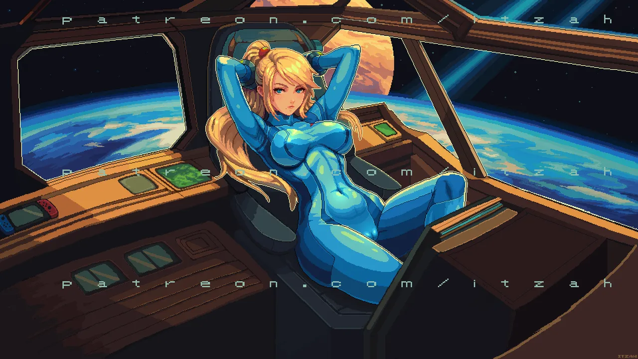 Samus Aran. Animated wallpaper. page 5 full