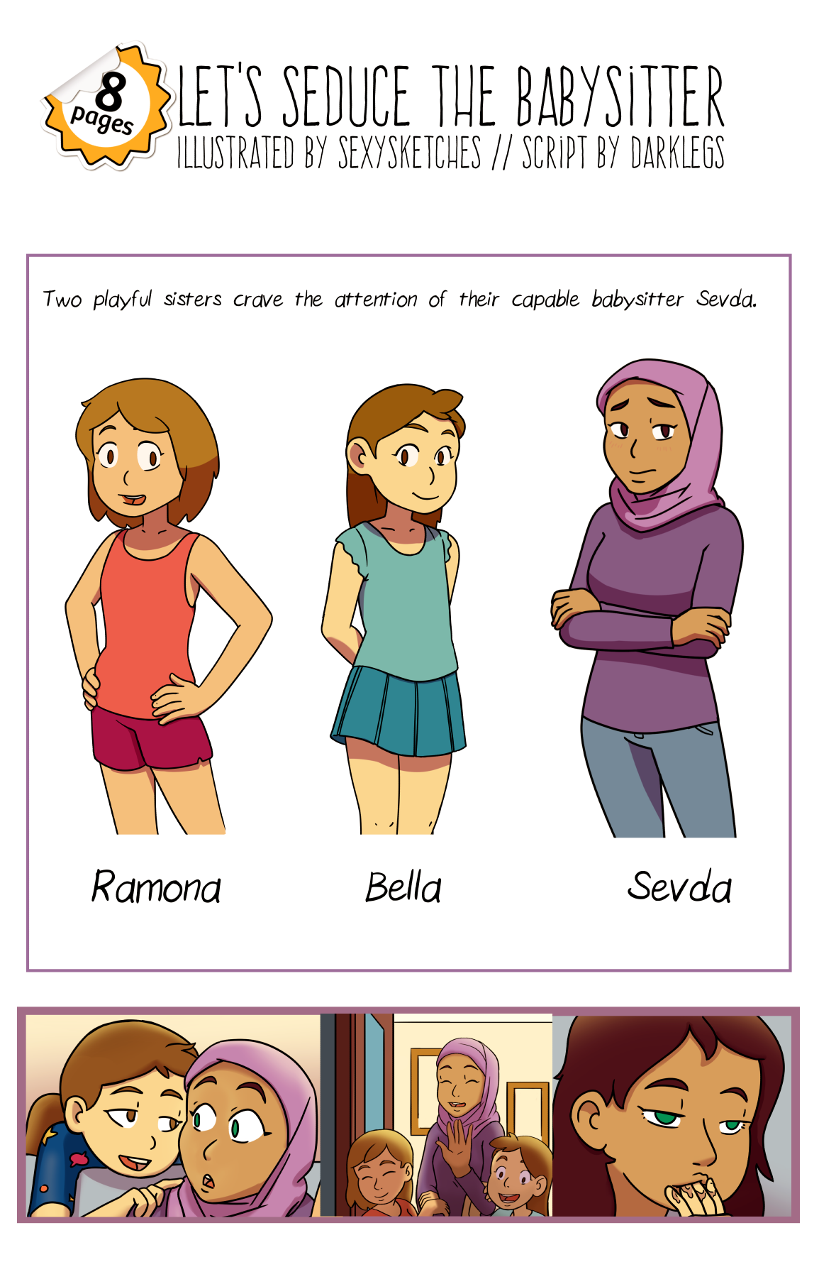 Let's Seduce the Baby Sitter page 2 full