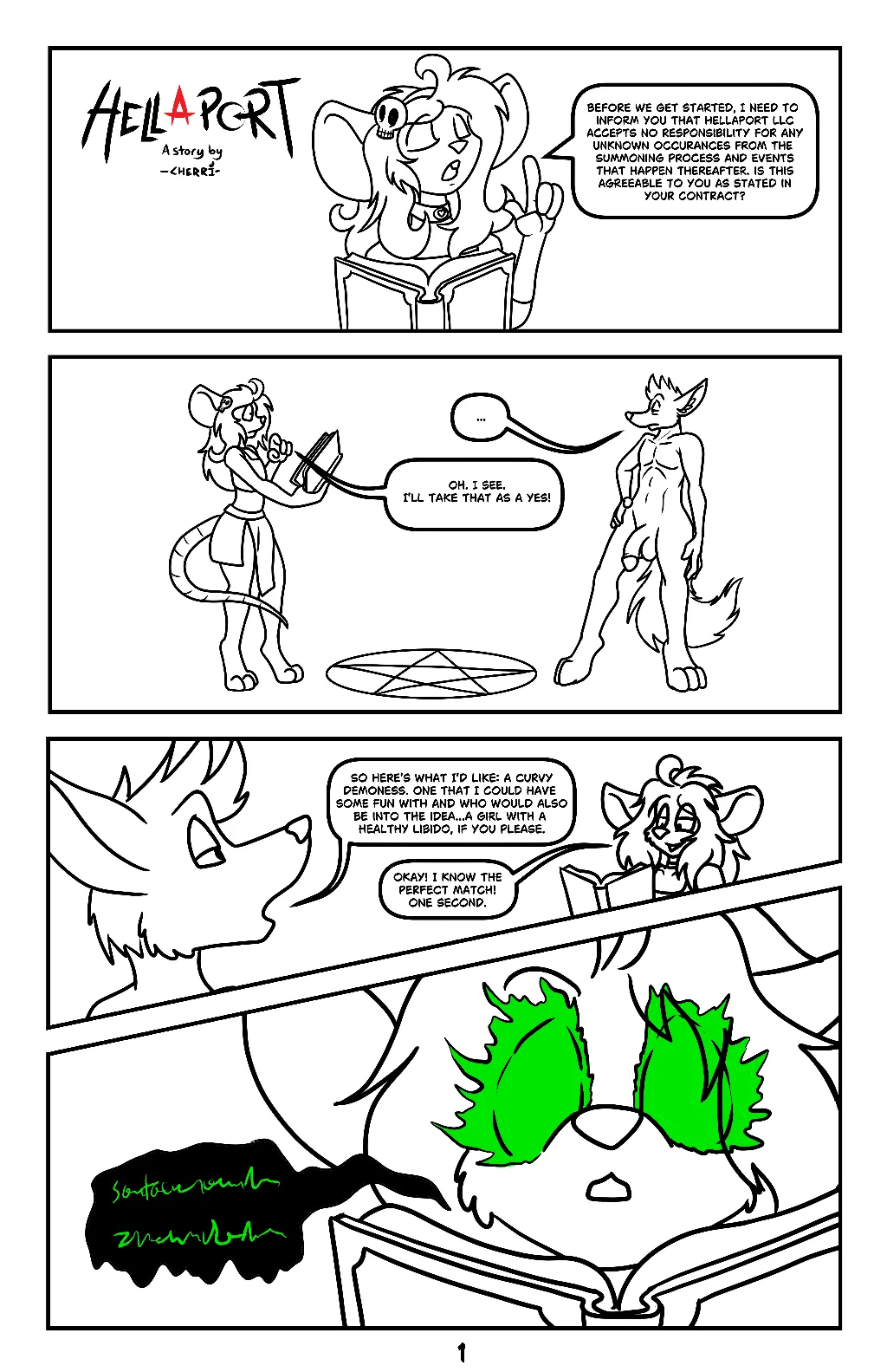 Hellaport page 1 full