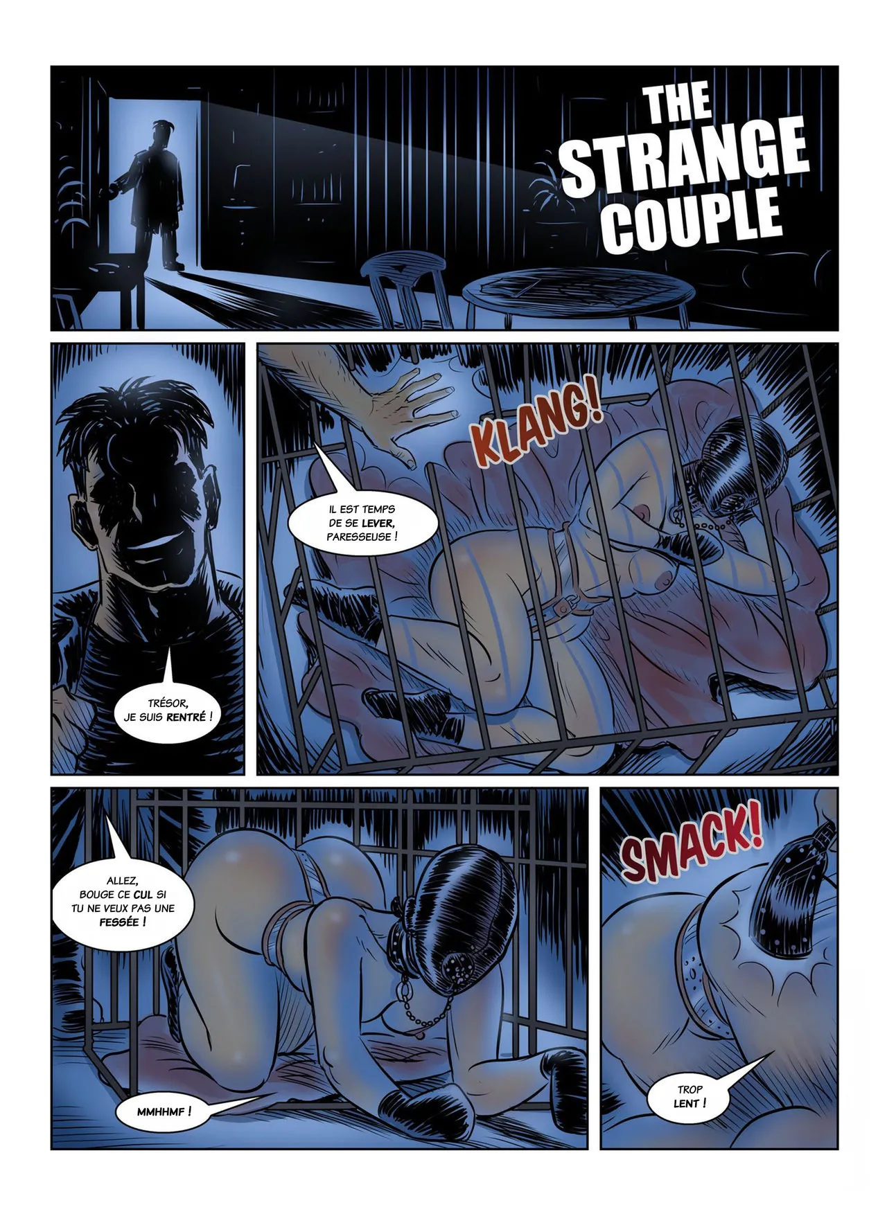 - The strange couple - French page 1 full