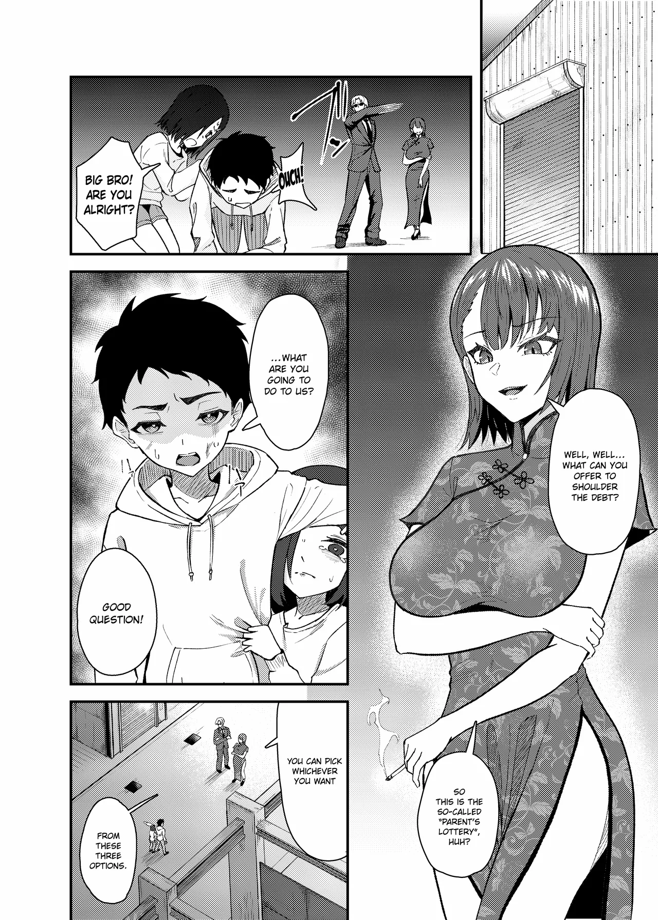 Gokudou no Onee-san to Issho ni Naru Hanashi | A Story About Being Together with a Yakuza Lady page 2 full