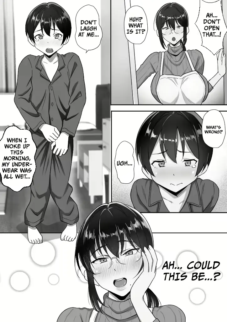 Binbou Gurashi na Boshi Katei no Oyako Koubi wa Kimochi Ii. | Mother &amp; Son Bonding in a Poor Single-Parent Household Feels Good page 4 full
