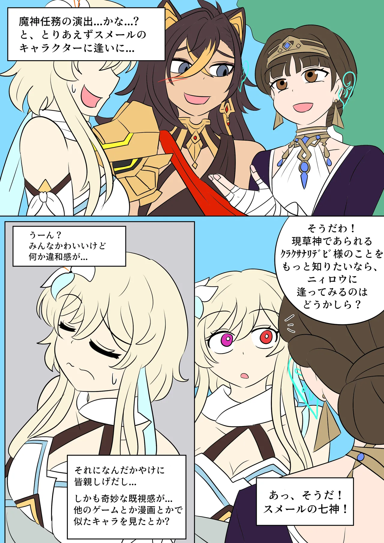 Genshin TSF: Forbidden Knowledge page 4 full