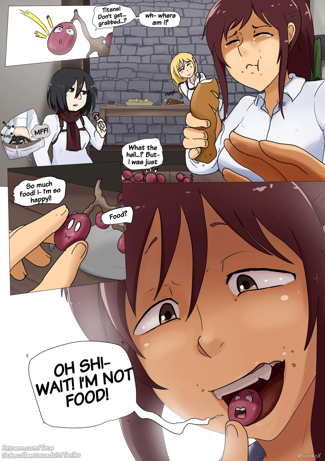 Attack on Titaness page 1 full