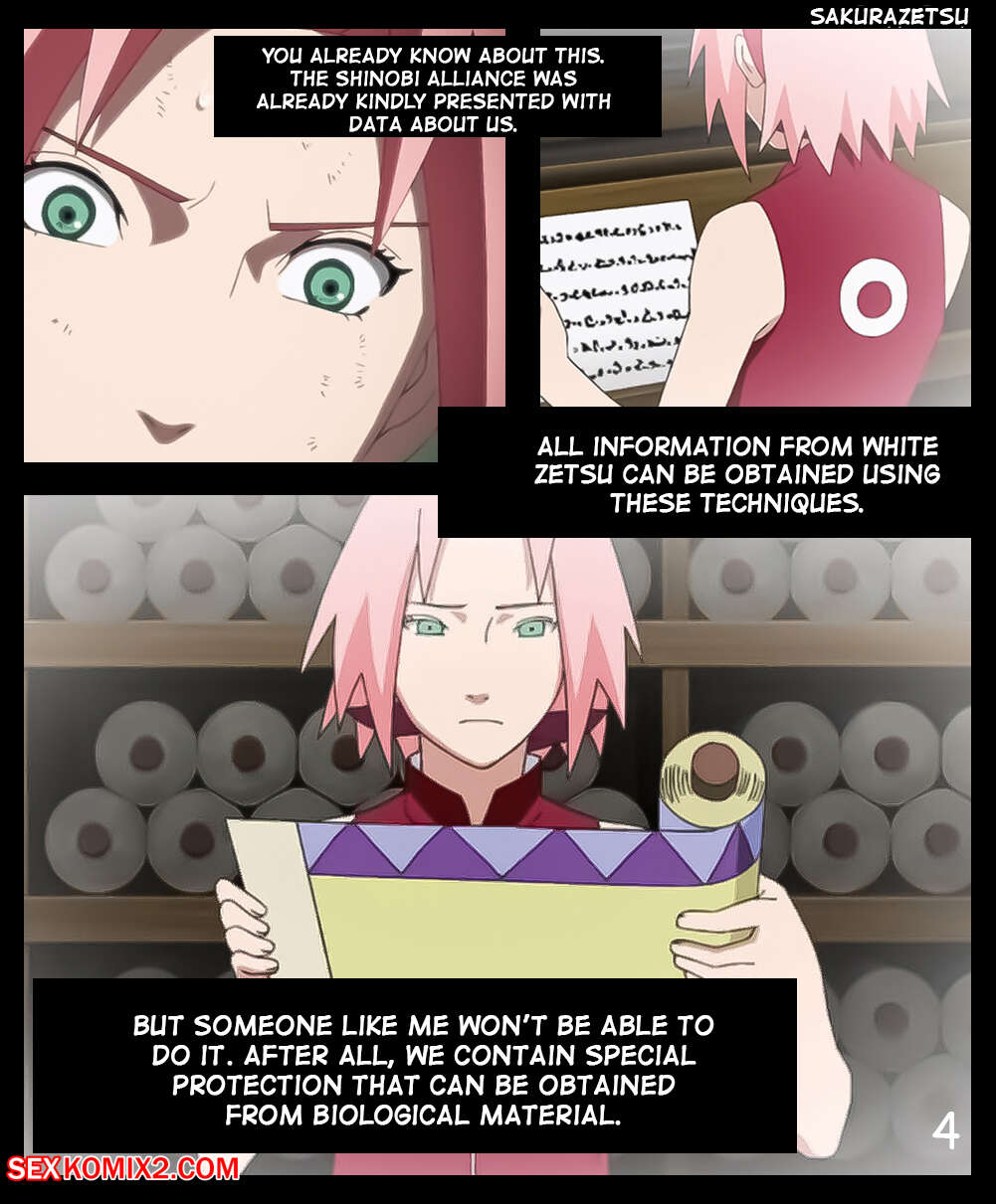 Naruto. SakuraZetsu. KristoLin for sexkomix2.com page 5 full