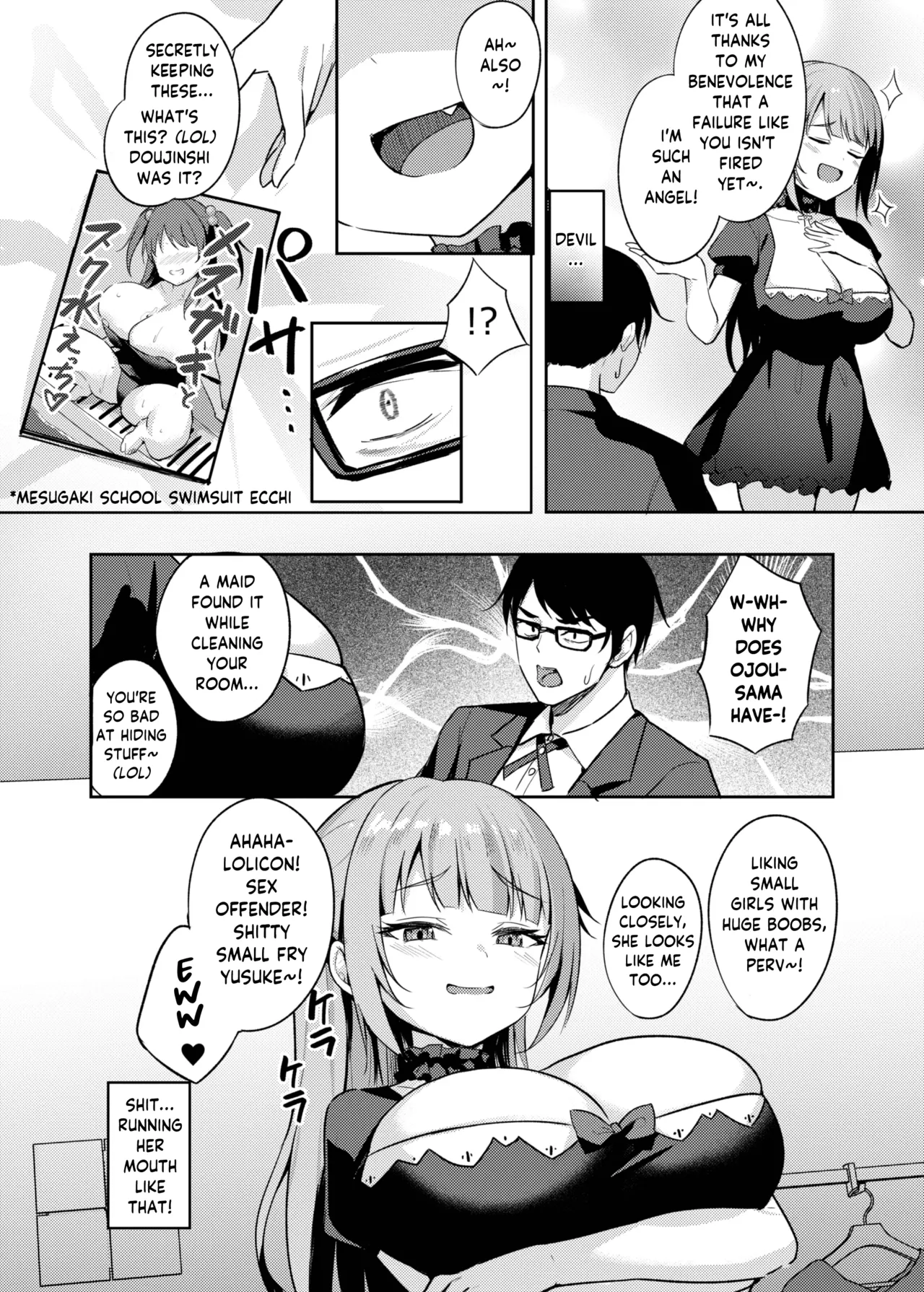 Mesugaki Ojou-sama wa Wakarasetai | The Bratty Lady wants Correction page 6 full