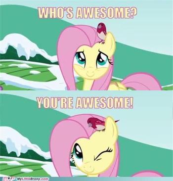 Fluttershy Beauty  My little Pony cover