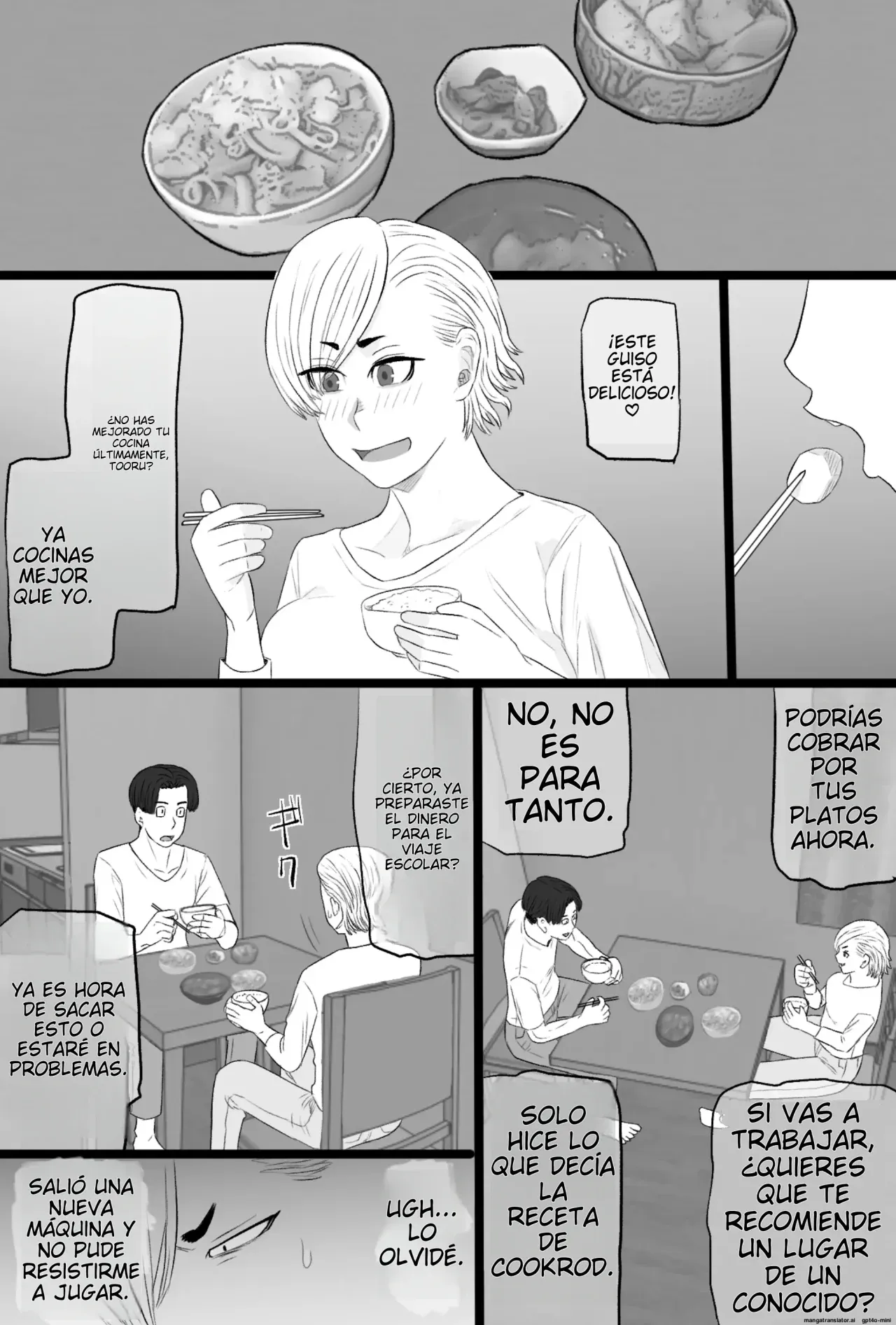 Senshoku Tsuma 7 ~Kenka Saikyou Motoyan Single Mother ga Dosukebe HihiJijii no Iro ni Somaru Made~ | Esposa Infiel 7 ~Madre Soltera y la Ex-Delincuente Juvenil más Temida se Rinde ante Viejo Pervertido~ page 9 full