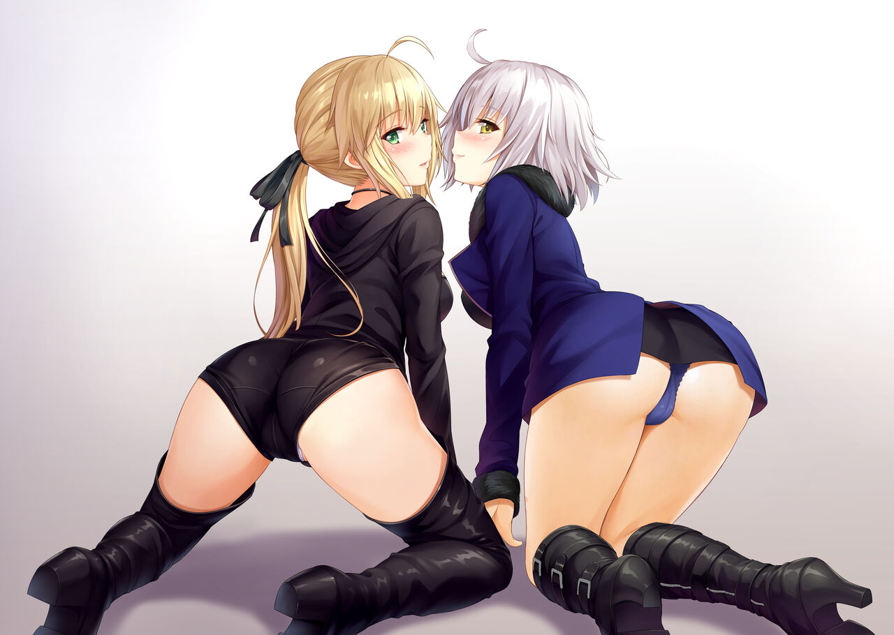 Jeanne d'Arc x Artoria Pendragon page 1 full