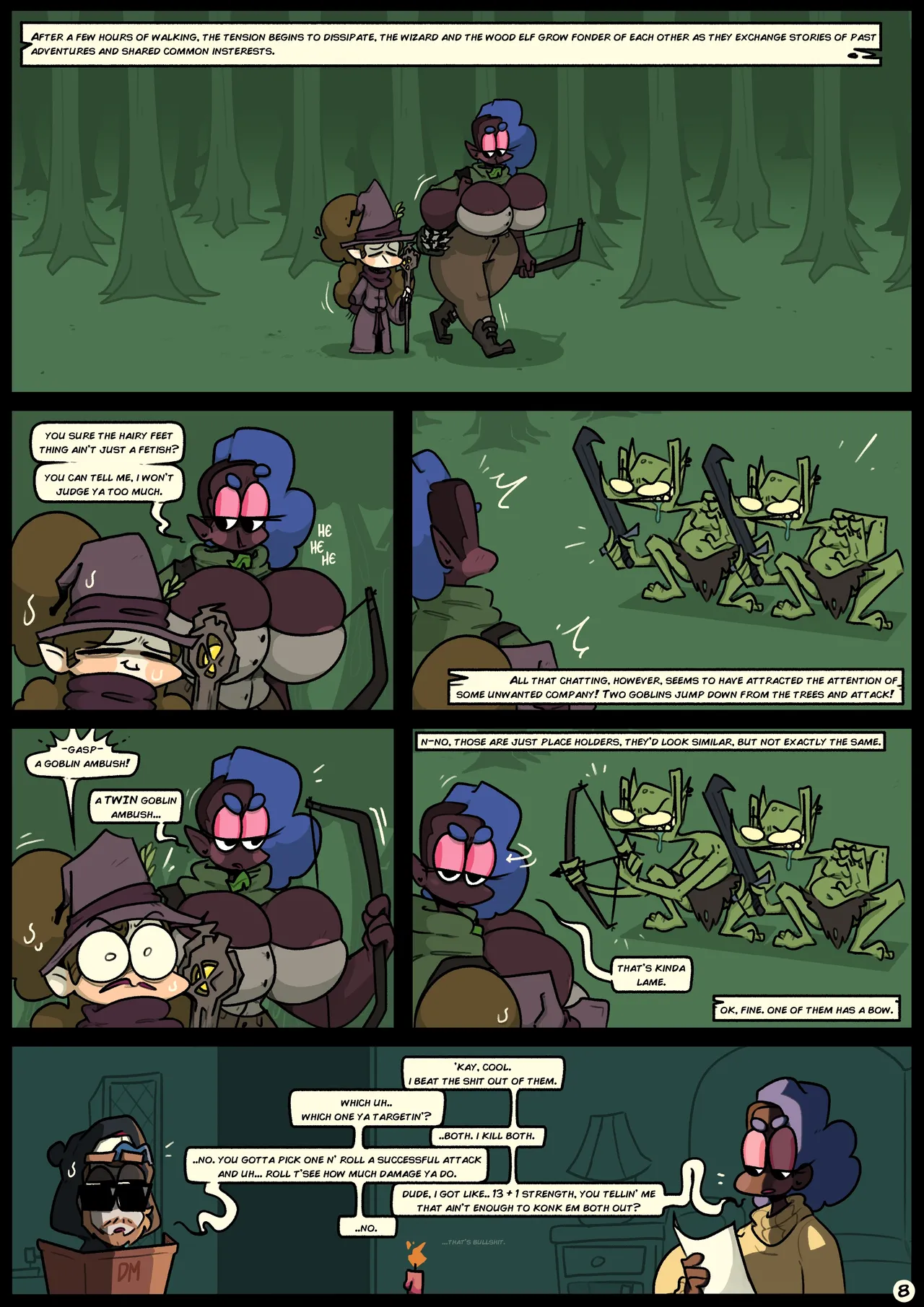 Slapstick Together Chapter 2: A Fellow Shrimp with a Kink page 10 full