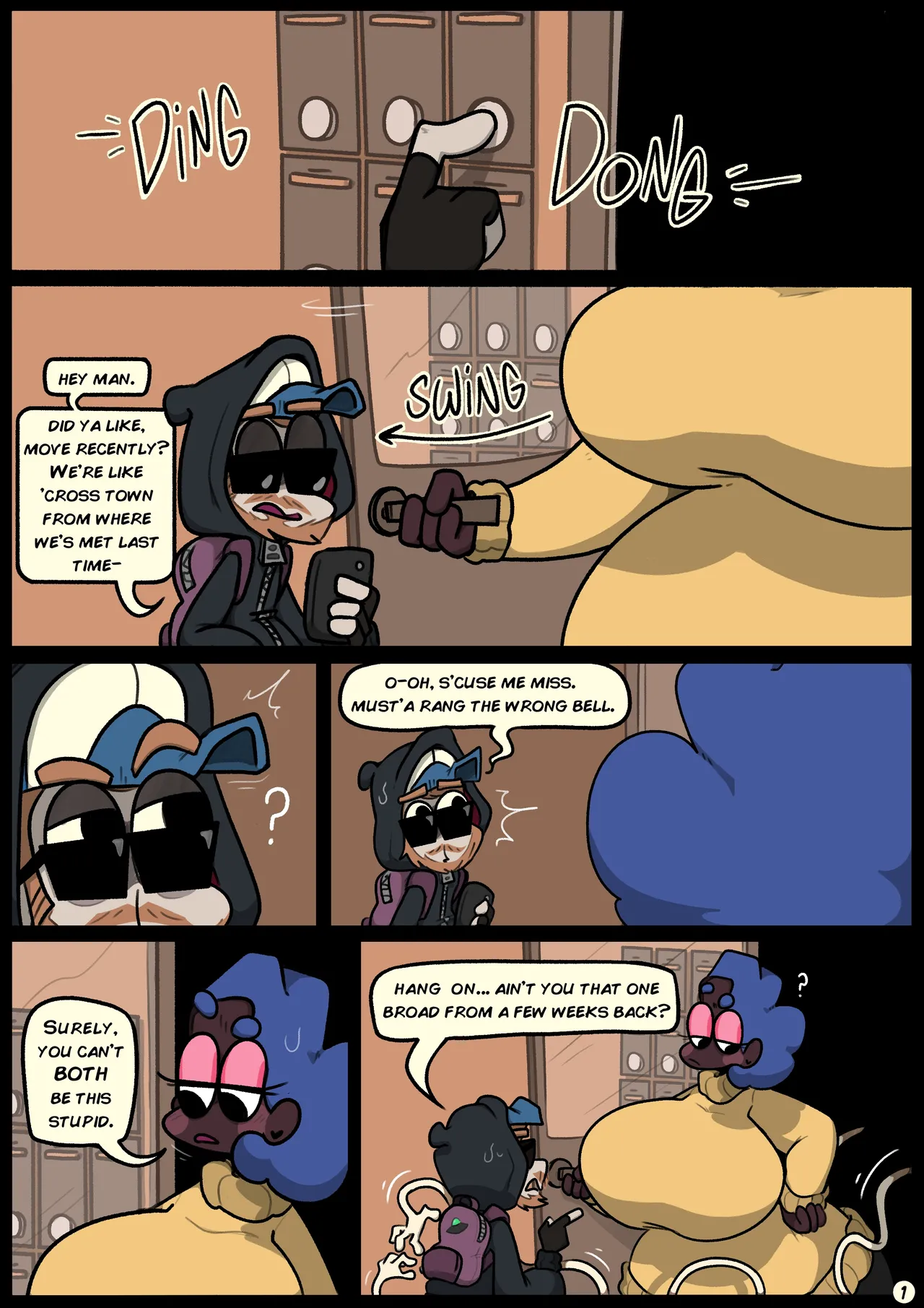 Slapstick Together Chapter 2: A Fellow Shrimp with a Kink page 3 full