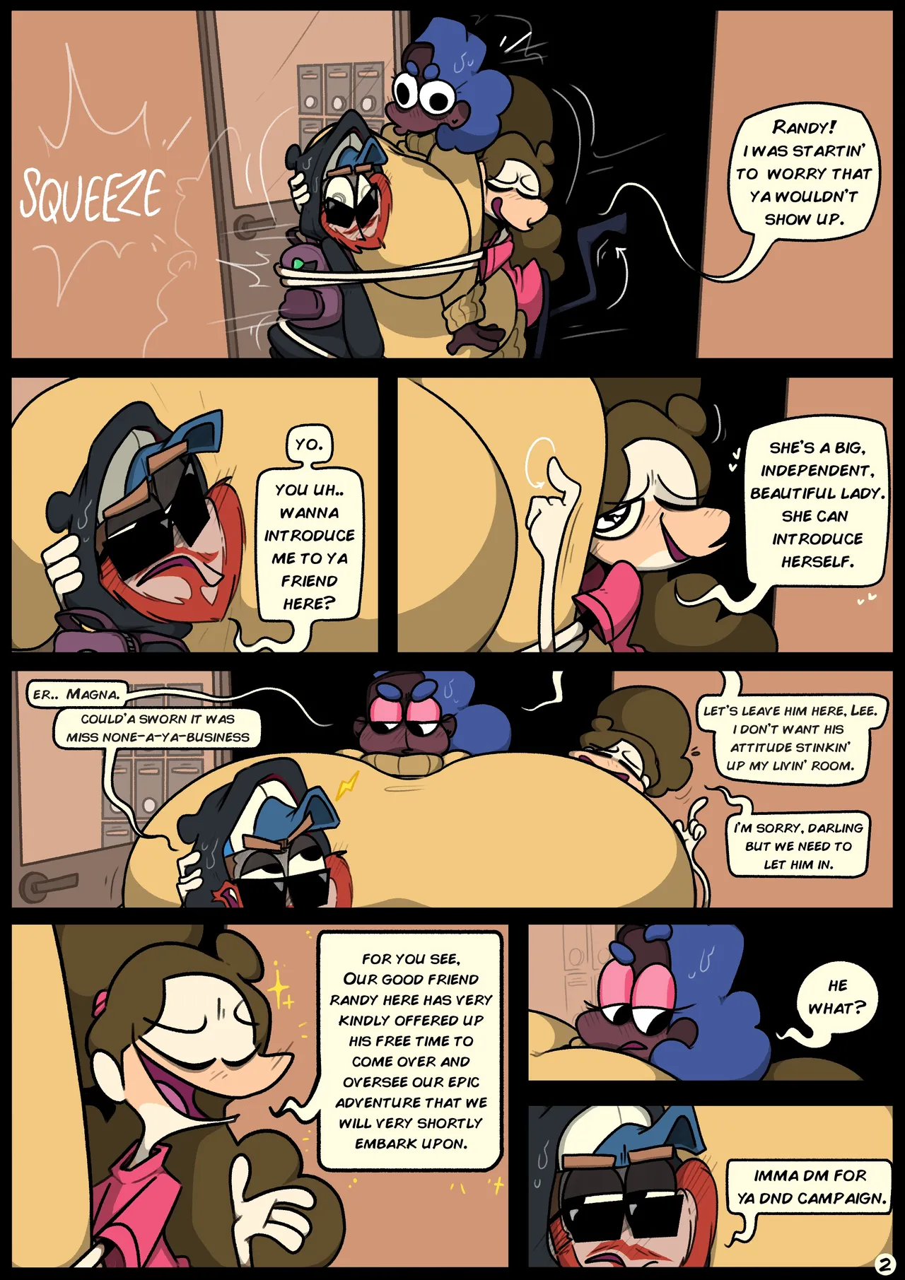 Slapstick Together Chapter 2: A Fellow Shrimp with a Kink page 4 full