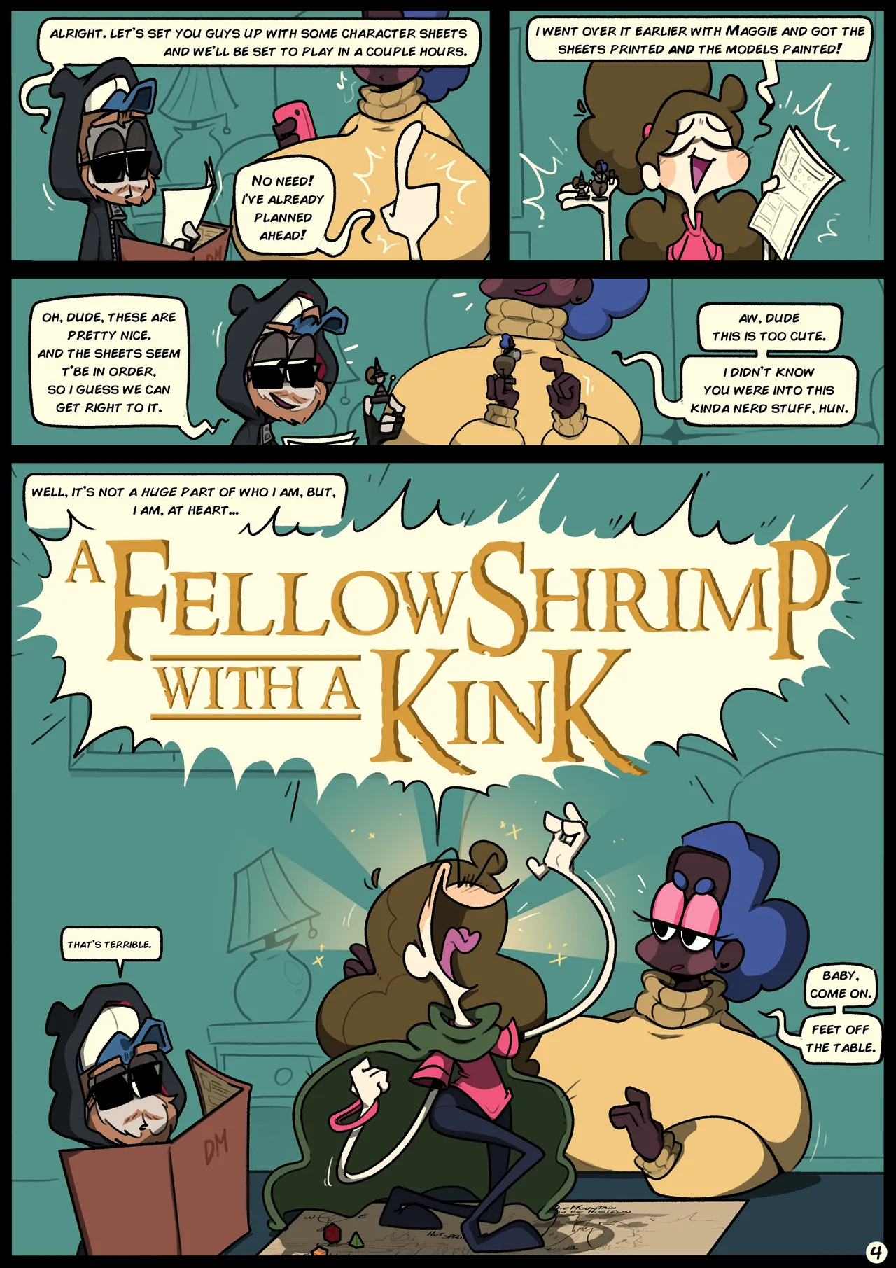 Slapstick Together Chapter 2: A Fellow Shrimp with a Kink page 6 full