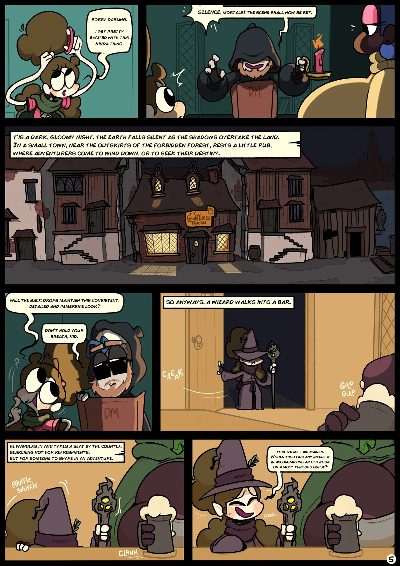 Slapstick Together Chapter 2: A Fellow Shrimp with a Kink page 7 full