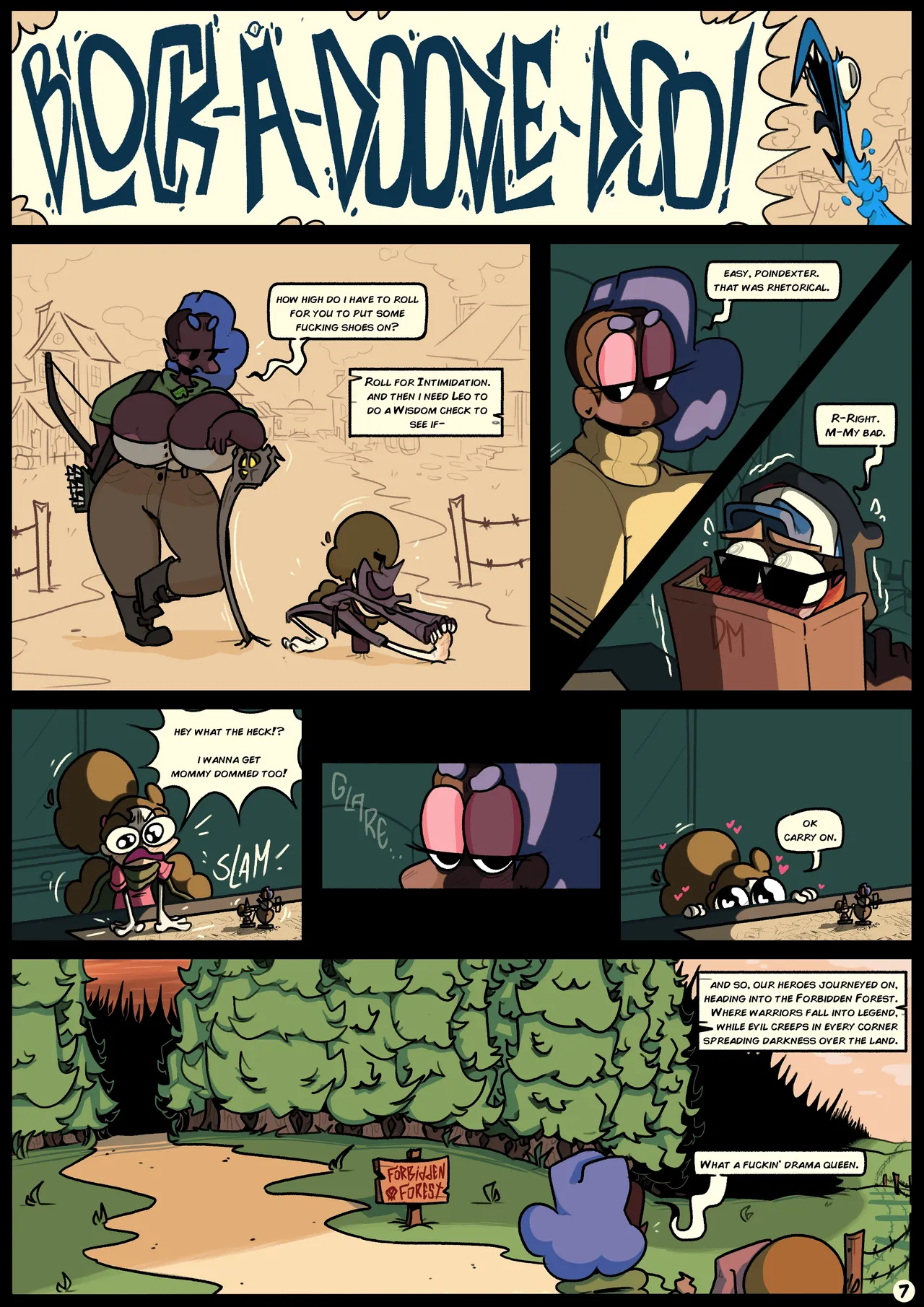 Slapstick Together Chapter 2: A Fellow Shrimp with a Kink page 9 full