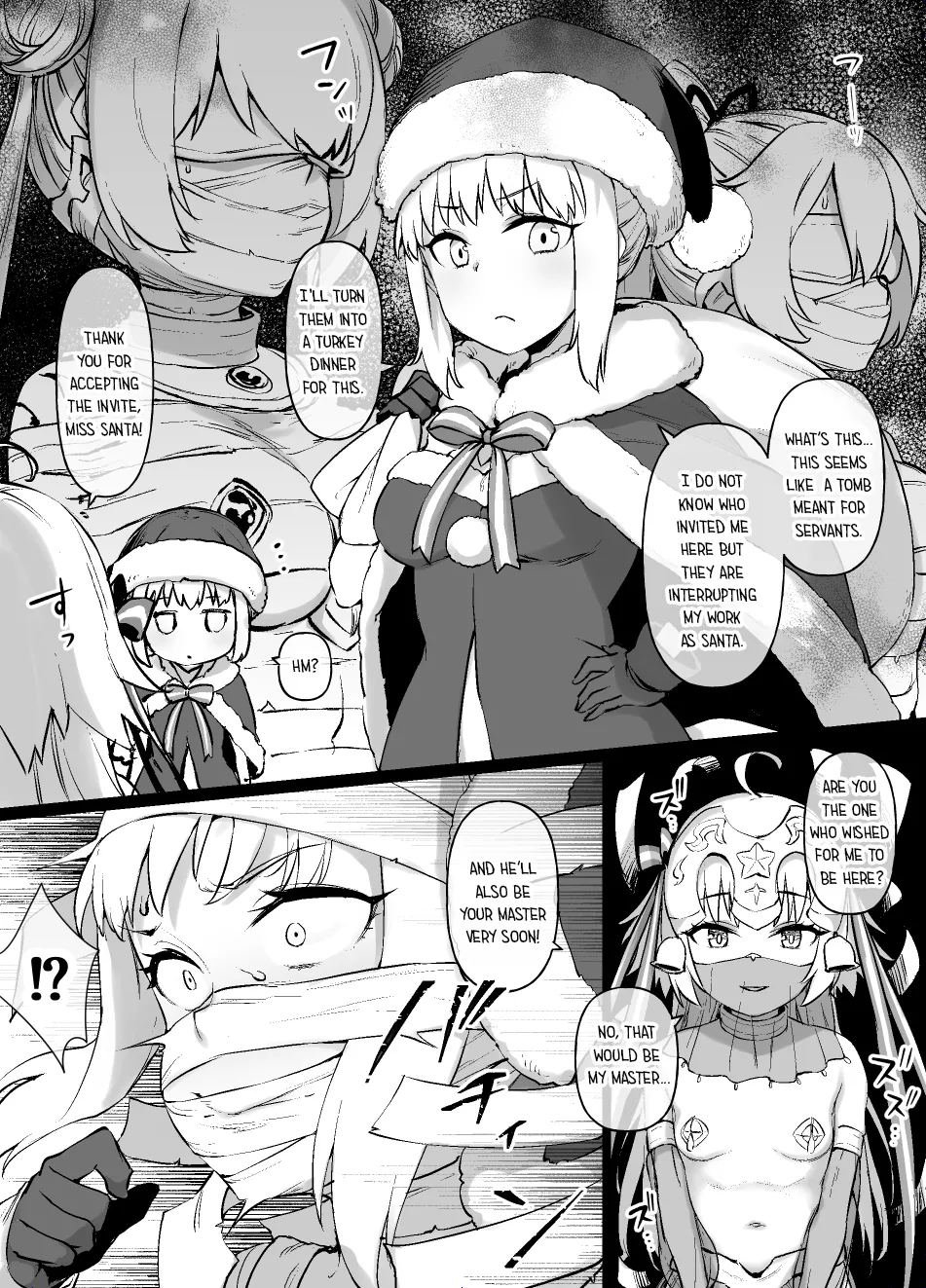 FGO MC Singularity - Santa Alter &amp; Lily page 1 full