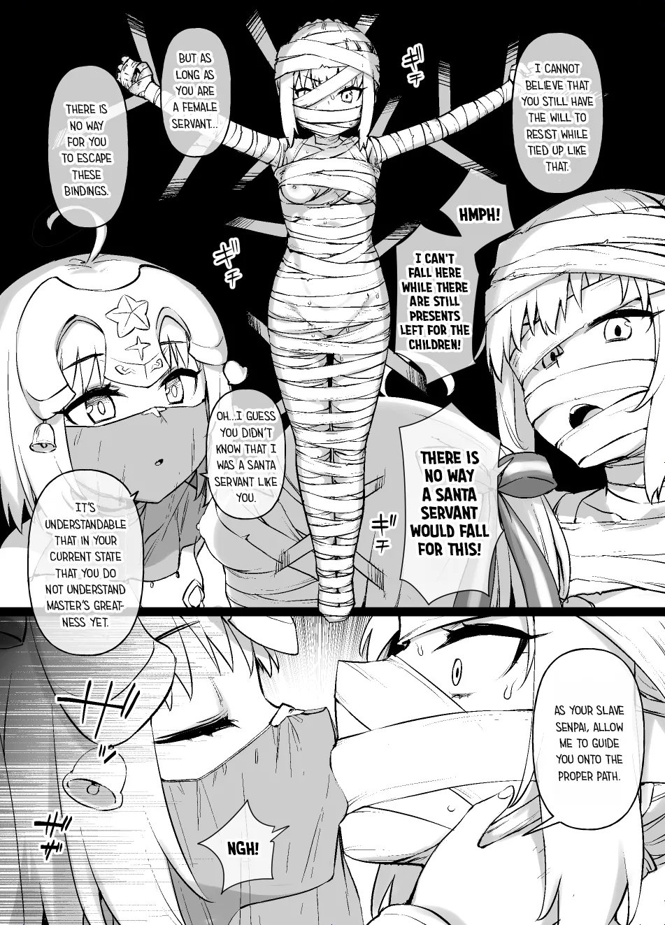 FGO MC Singularity - Santa Alter &amp; Lily page 2 full