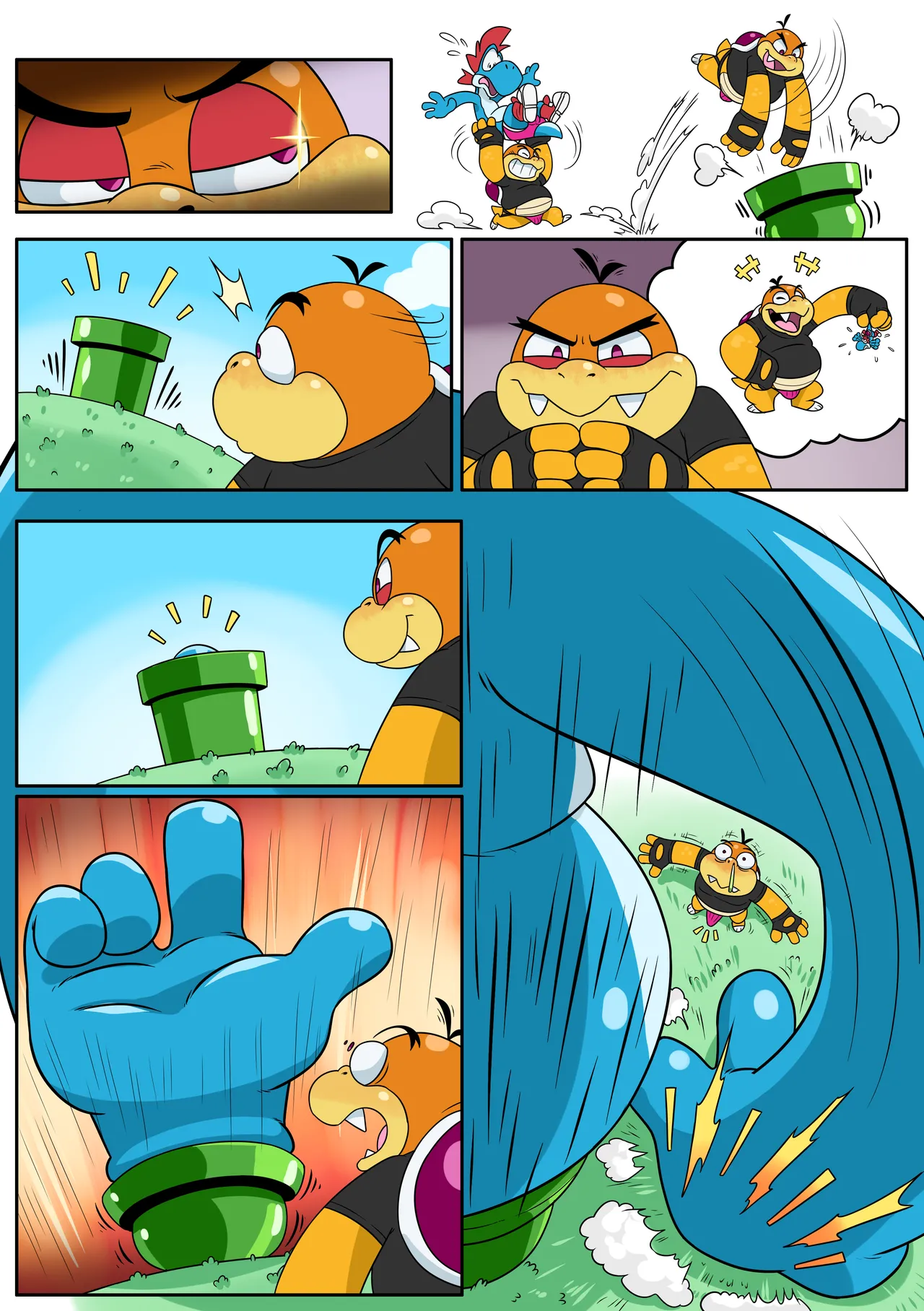 World 4 comic page 6 full