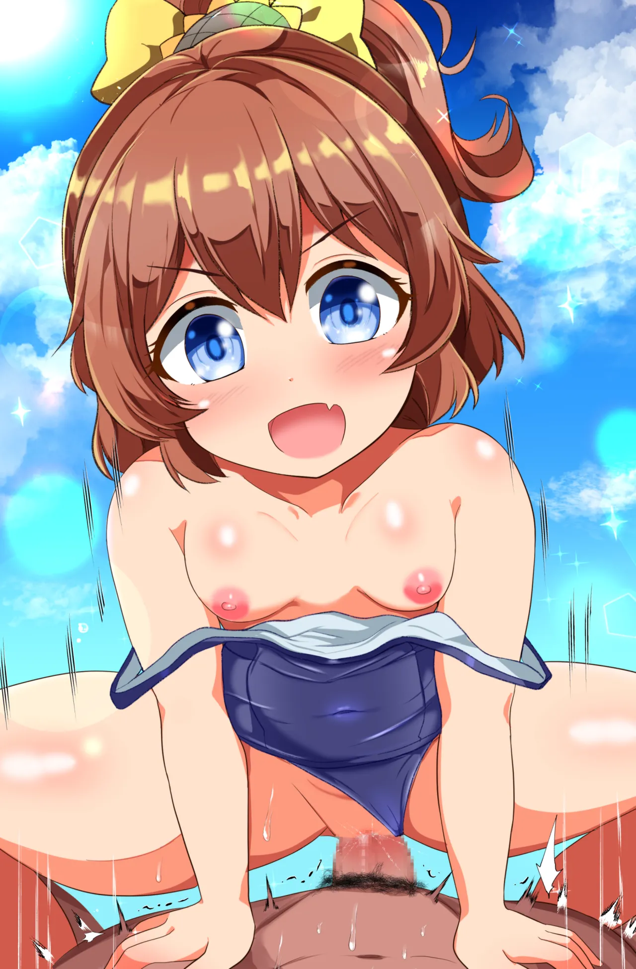 Pool Owari no Chinatsu-Chan to Nakayoshi Kijoi sex♥ page 7 full