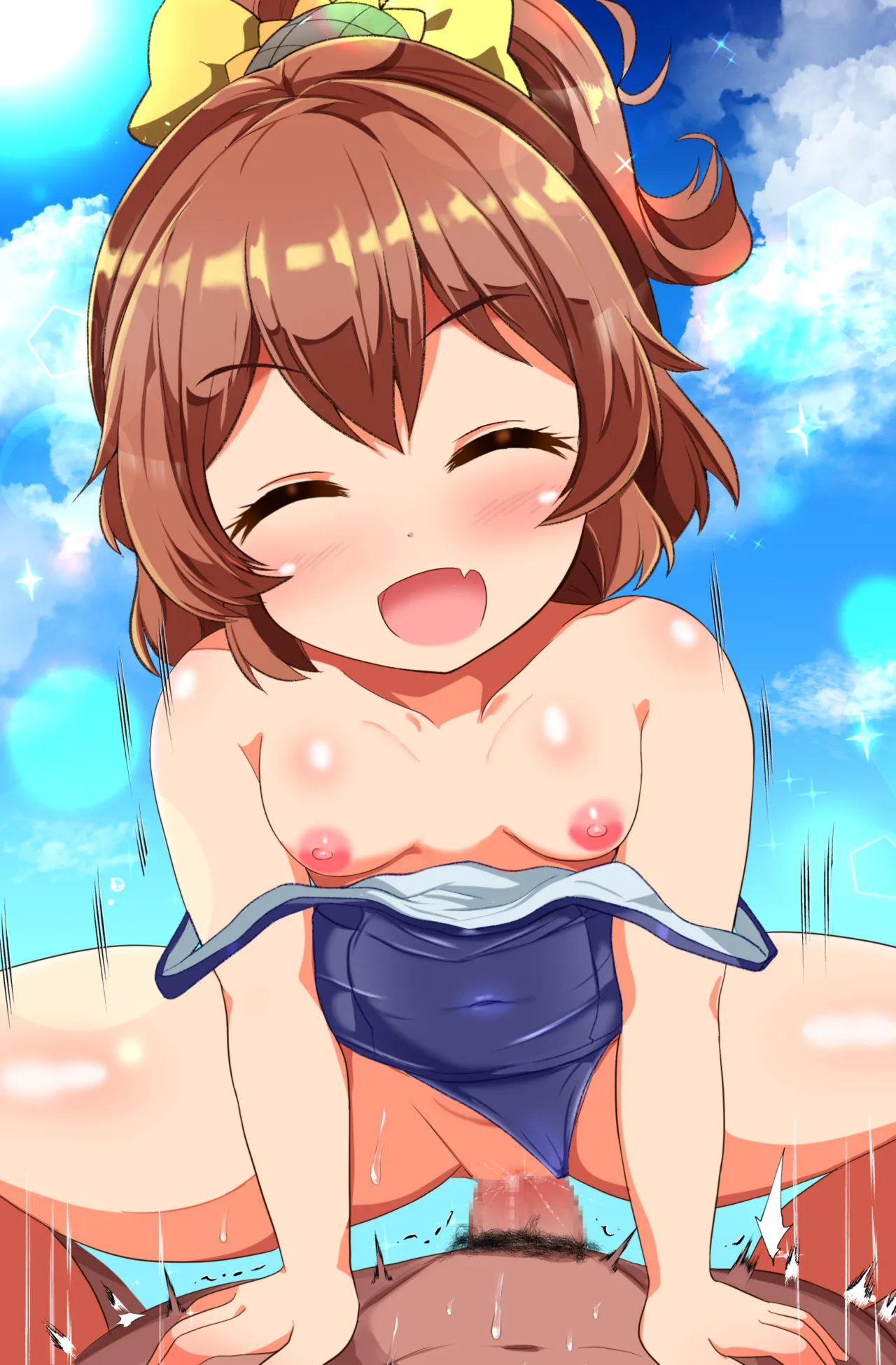 Pool Owari no Chinatsu-Chan to Nakayoshi Kijoi sex♥ page 8 full