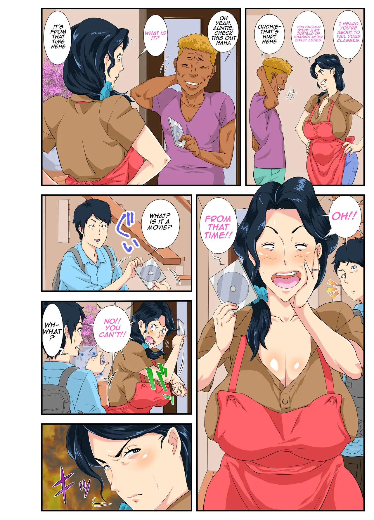 Mom Appetit For Foreigner's Big Cock | Okaa-san Itadakimasu w page 2 full