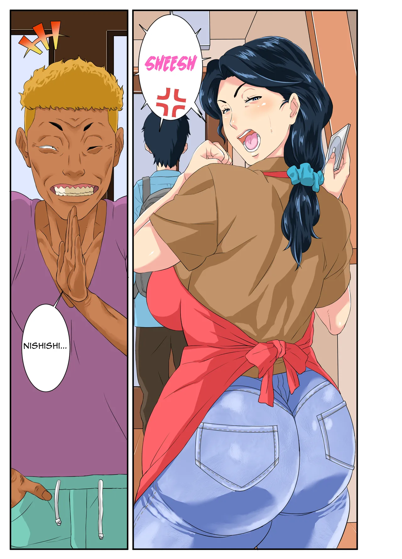 Mom Appetit For Foreigner's Big Cock | Okaa-san Itadakimasu w page 3 full