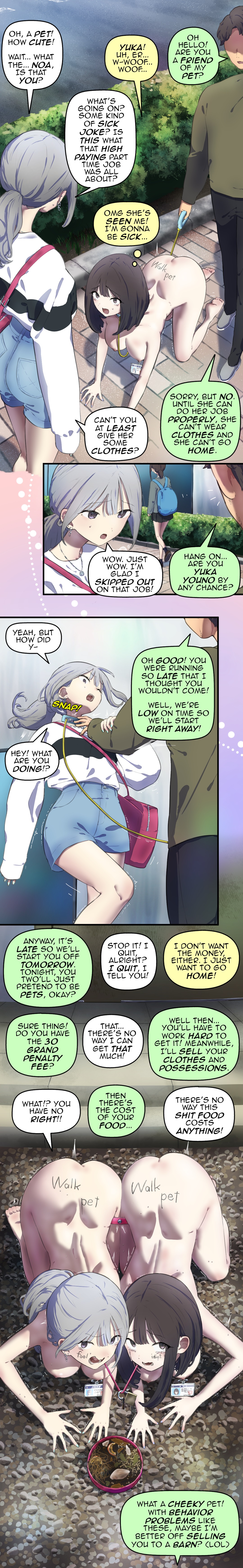 Pet walking part-time job 1 &amp; 2 page 4 full