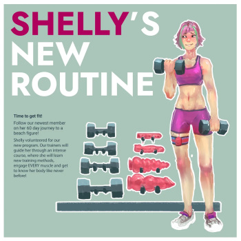 Shelly's New Routine cover
