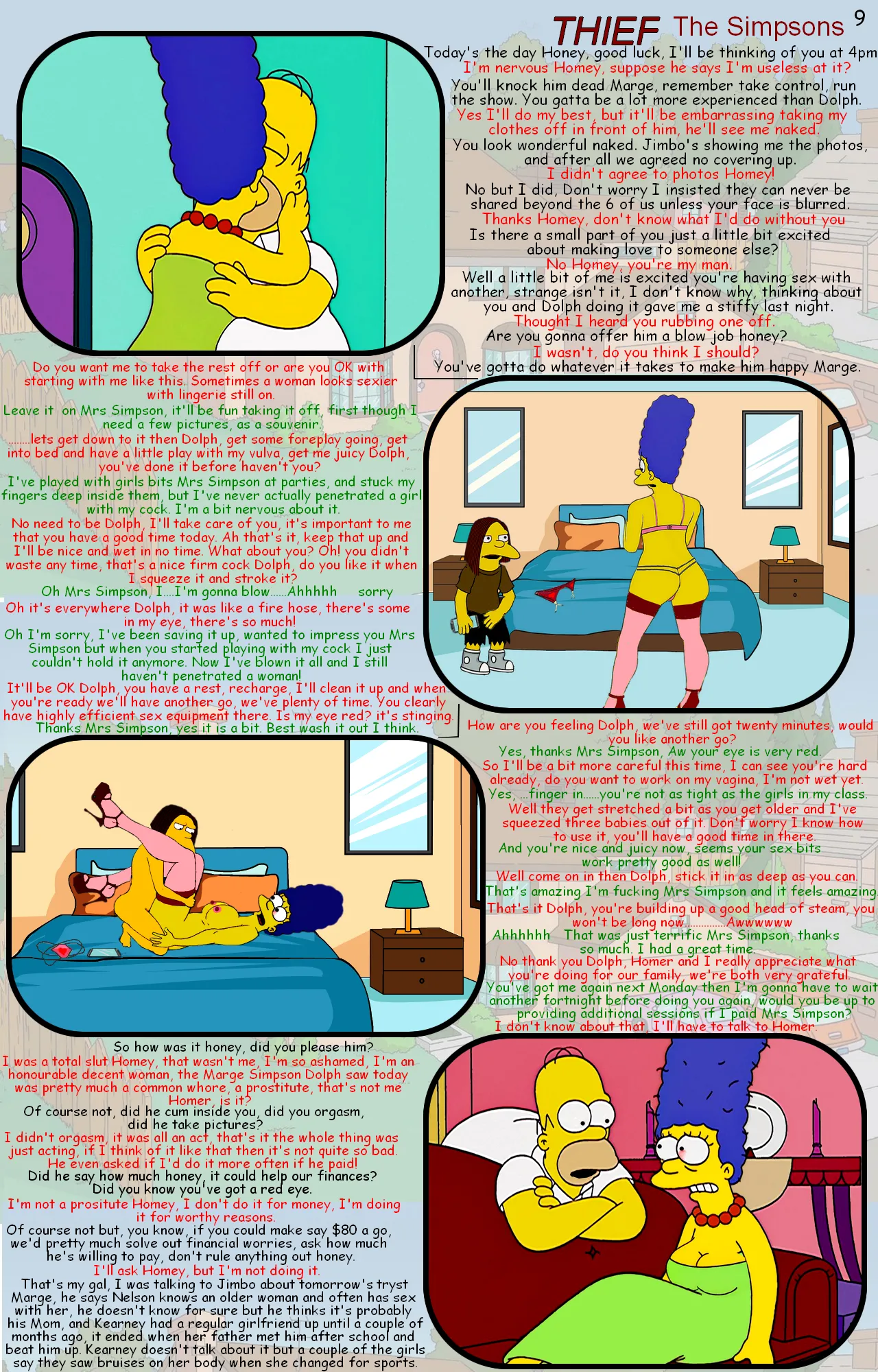 Thief / The Simpsons page 10 full