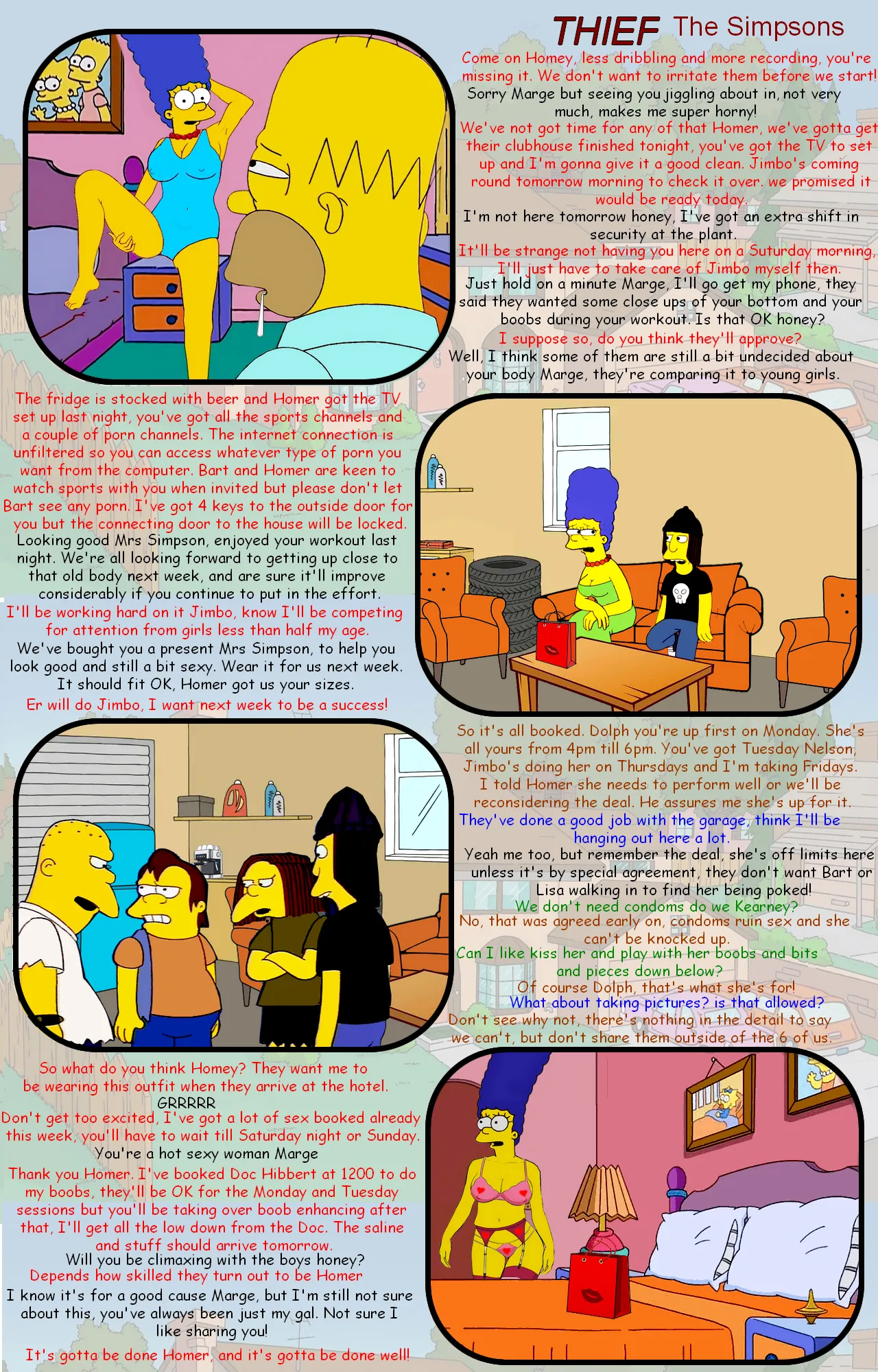 Thief / The Simpsons page 9 full