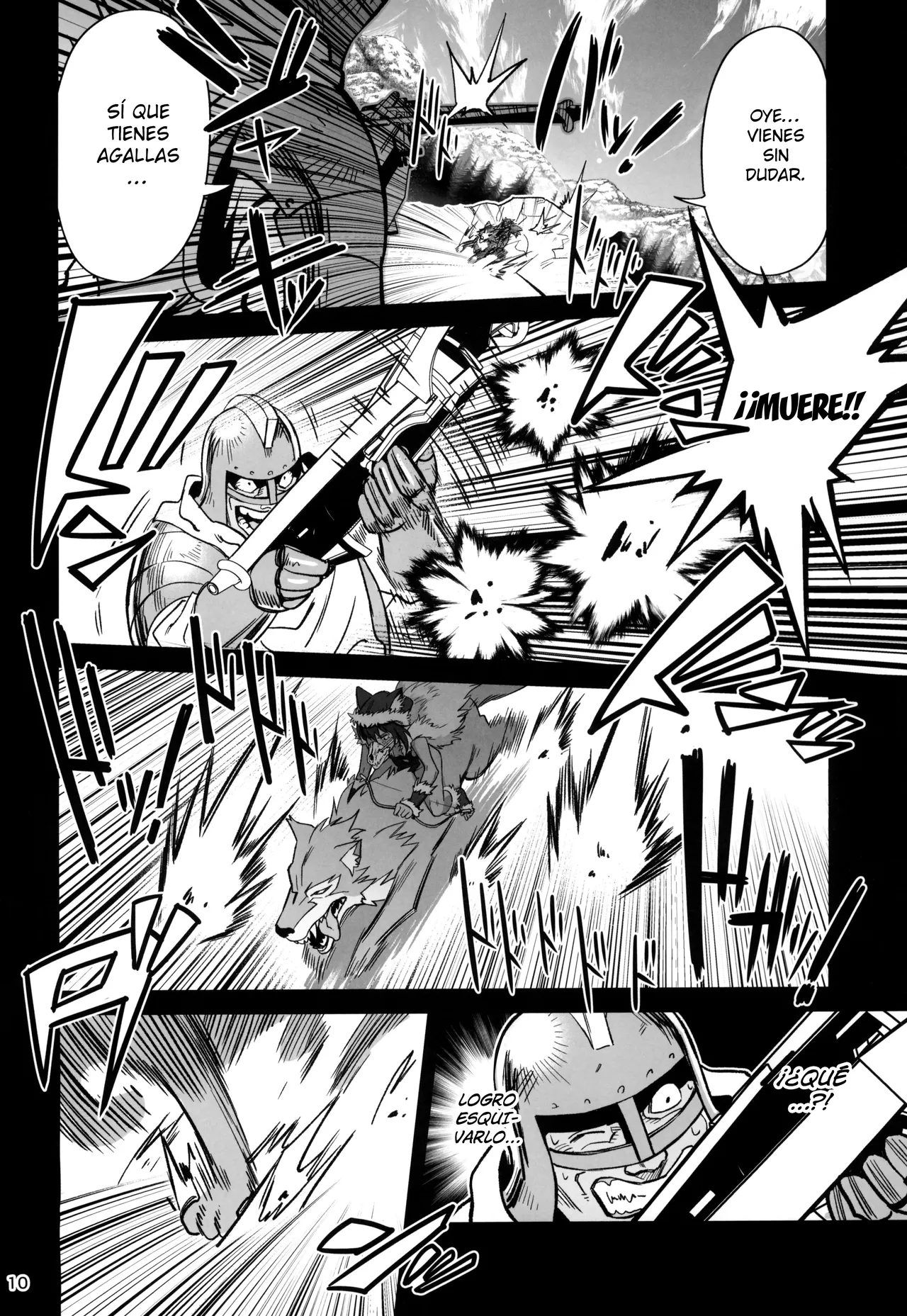 Mori o Mamoru Ookami Shoujo ga Inkou Shisai ni NTRreta Hanashi page 10 full