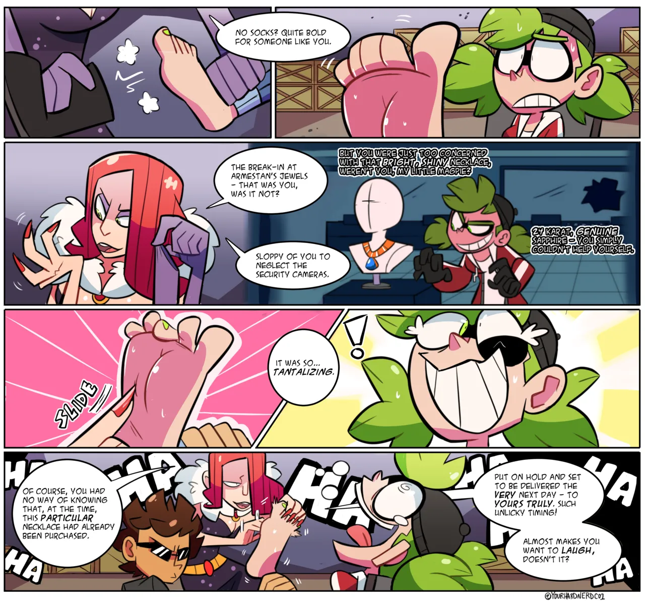 Yourhardnerdcollectr - Maxie and Motley's Interrogation page 2 full