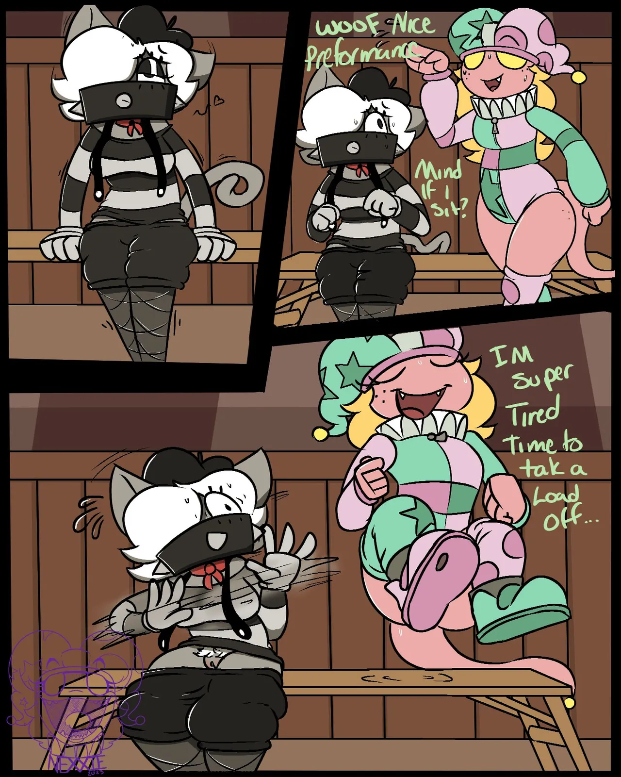 Mime and a Hard Seat page 1 full