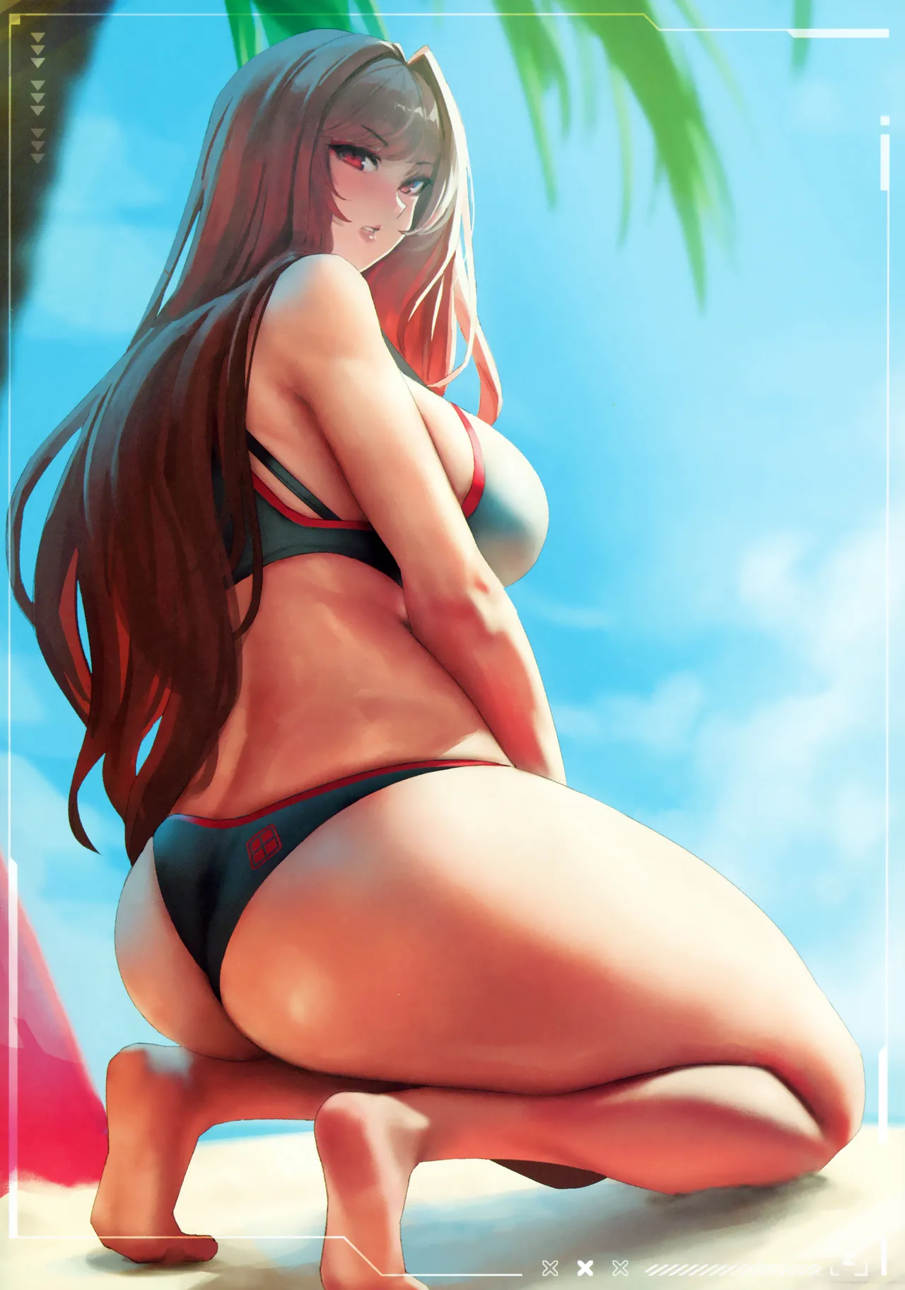 HOT NIKKE SUMMER + Omake Paper page 3 full