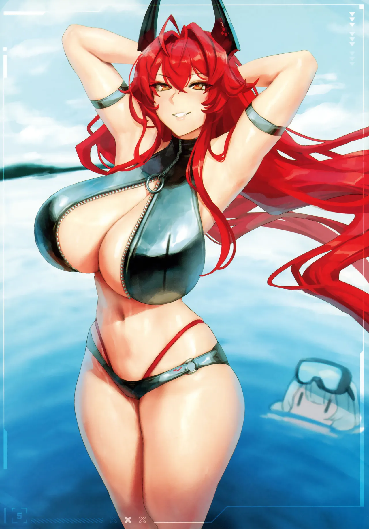 HOT NIKKE SUMMER + Omake Paper page 6 full