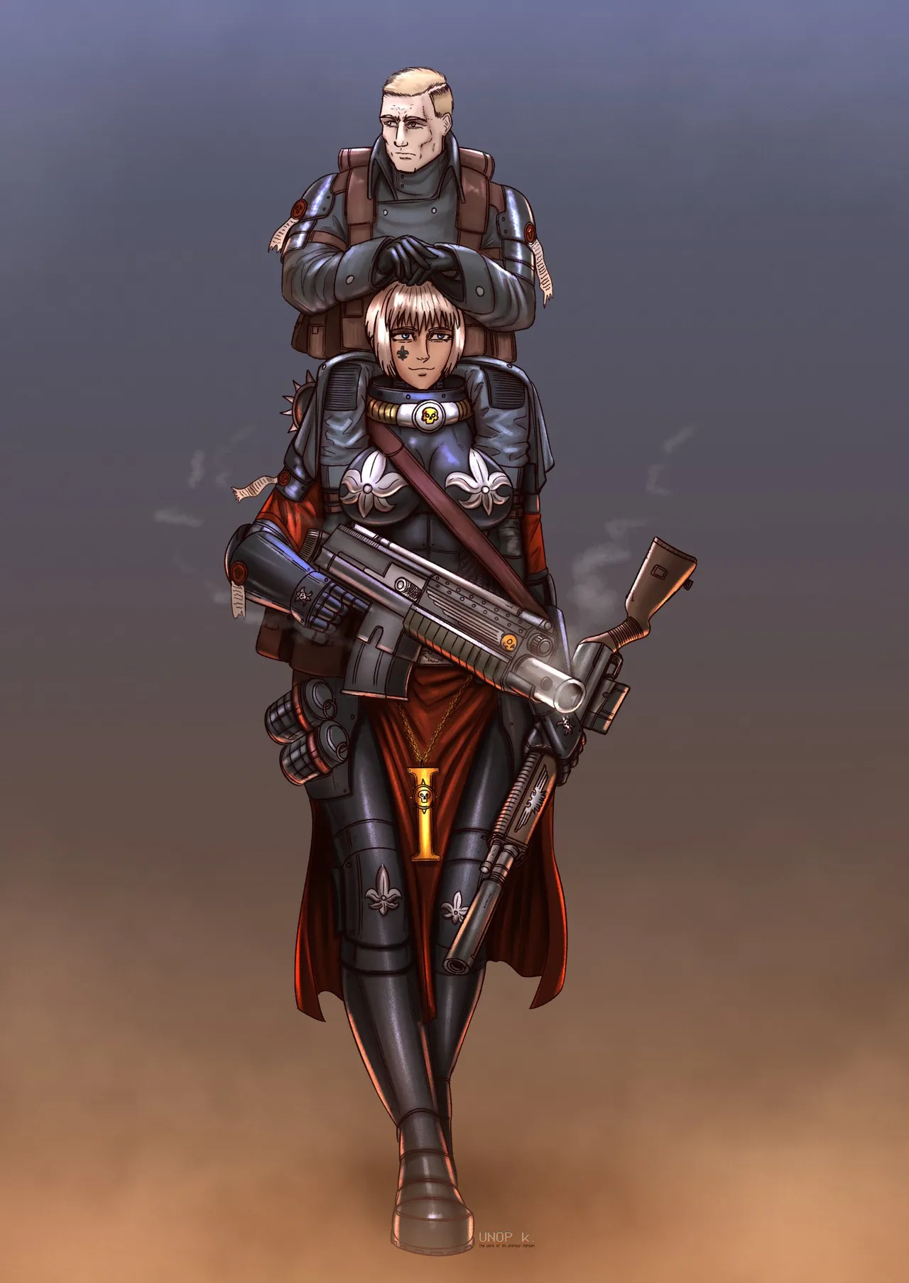 Krieg Kurt and Sororitas Clara page 2 full