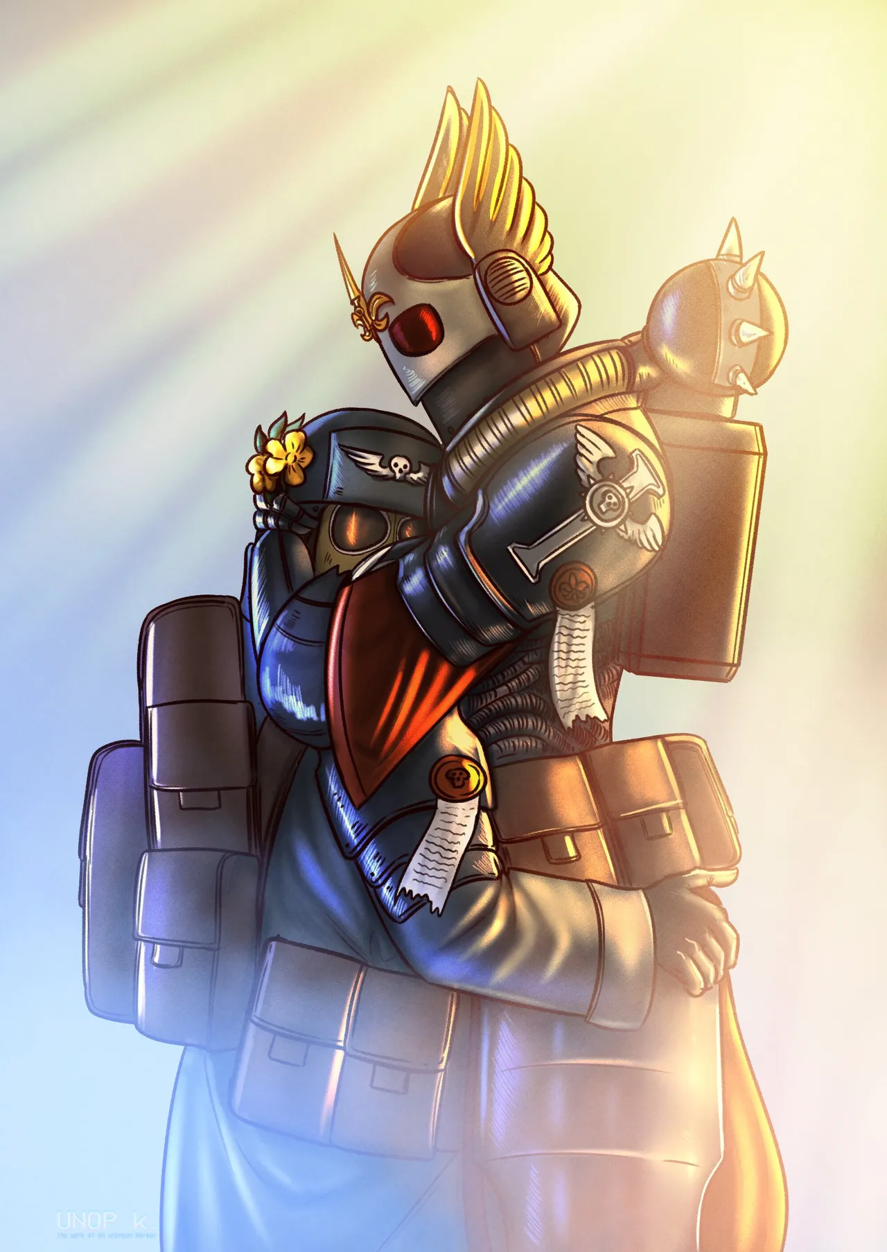 Krieg Kurt and Sororitas Clara page 3 full