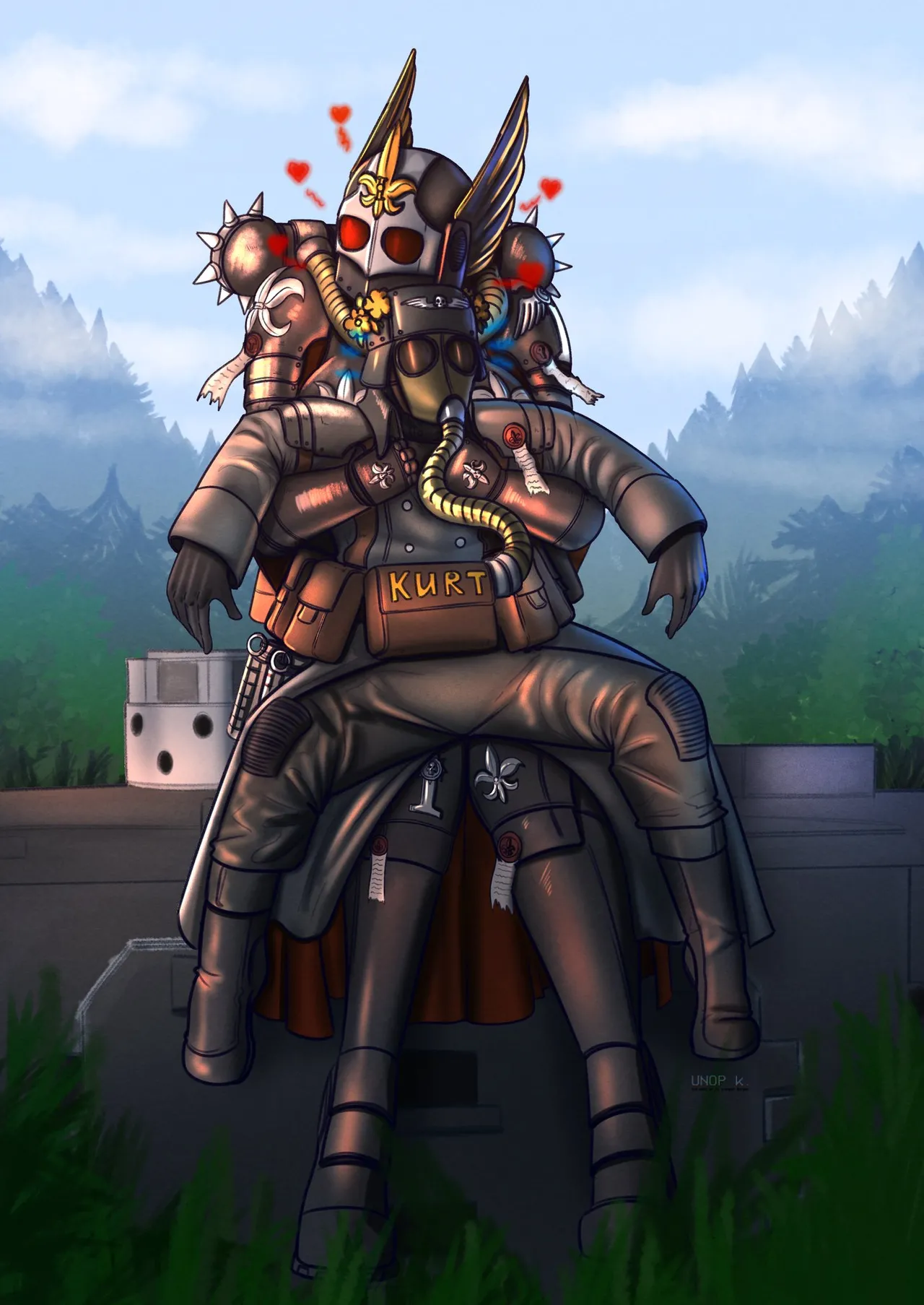 Krieg Kurt and Sororitas Clara page 6 full