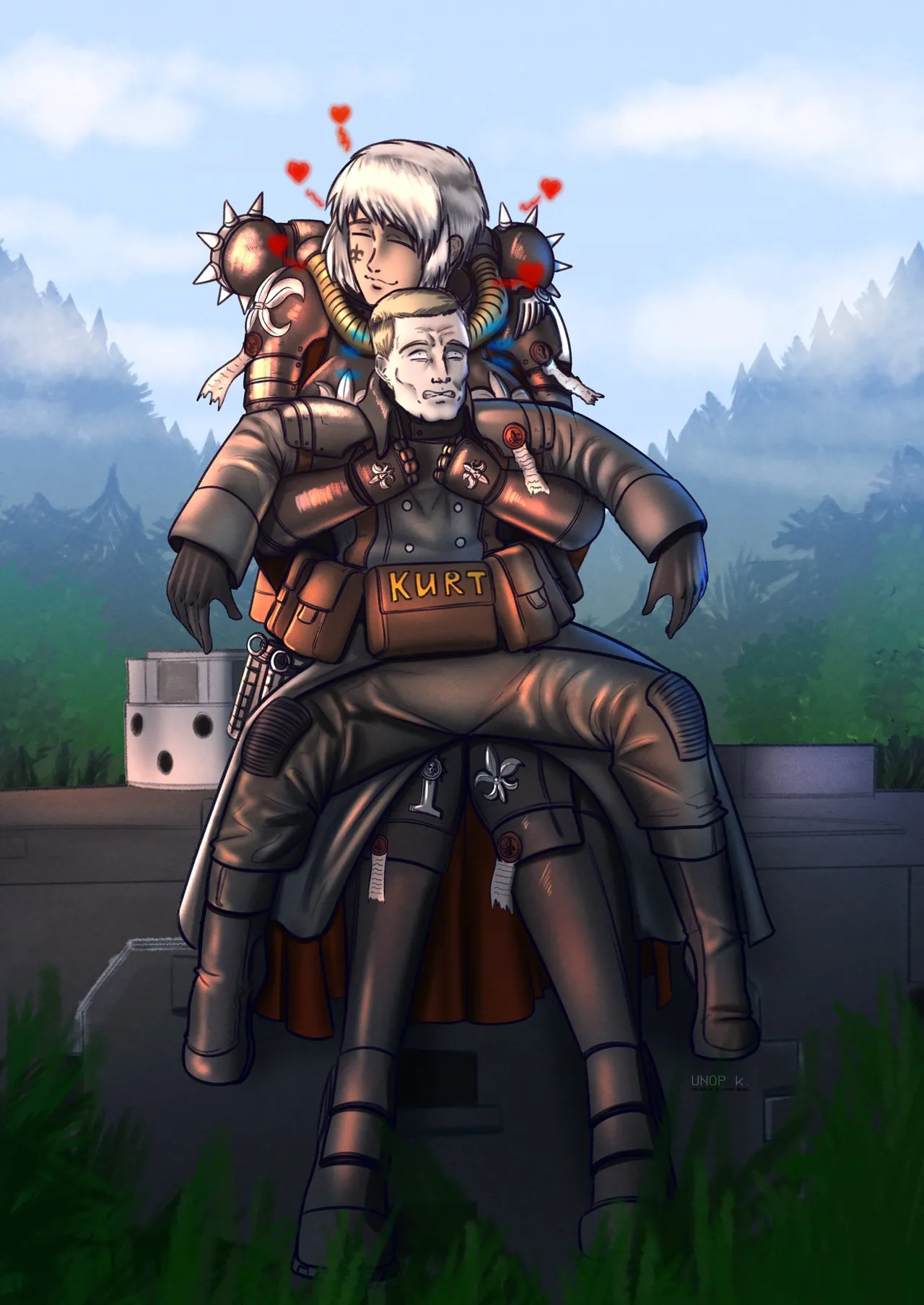 Krieg Kurt and Sororitas Clara page 7 full