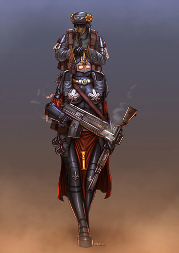 Krieg Kurt and Sororitas Clara cover