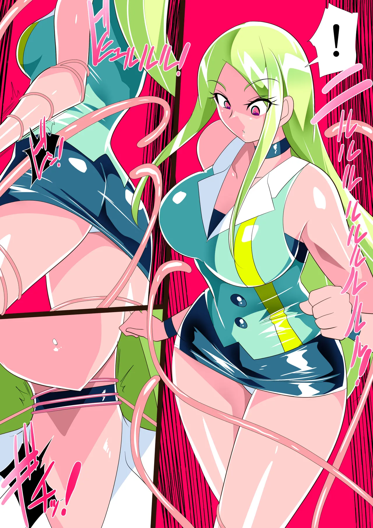 Heroine Harassment バットガール対触手スーツ怪人ベララー 前編 page 4 full