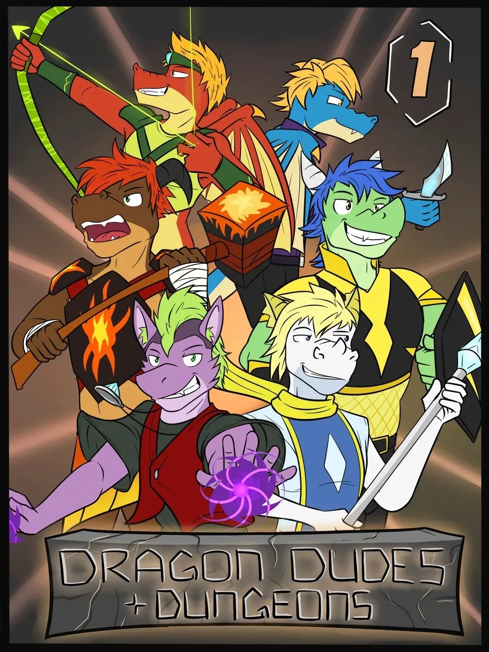 Dragon Dudes + Dungeons – Chapter 1 page 1 full